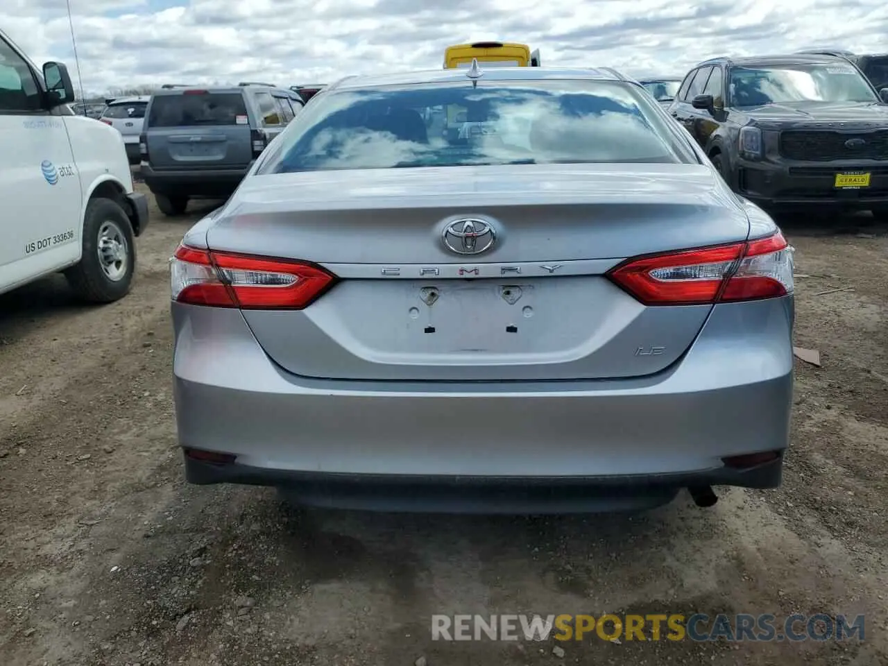 6 fotografías del automóvil dañado 4T1C11AK6LU502908 TOYOTA CAMRY 2020