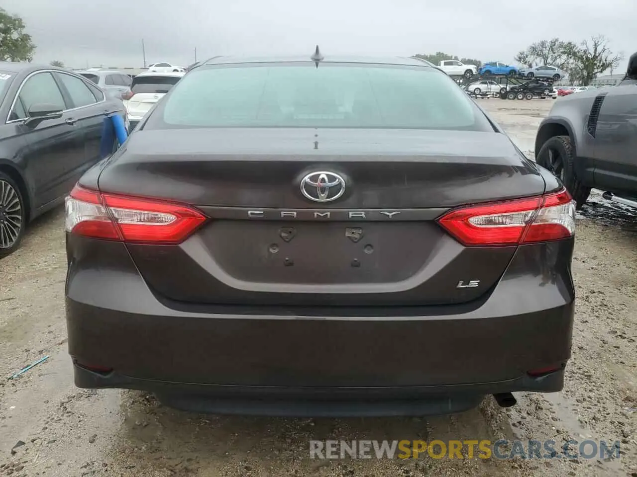 6 fotografías del automóvil dañado 4T1C11AK6LU861563 TOYOTA CAMRY 2020