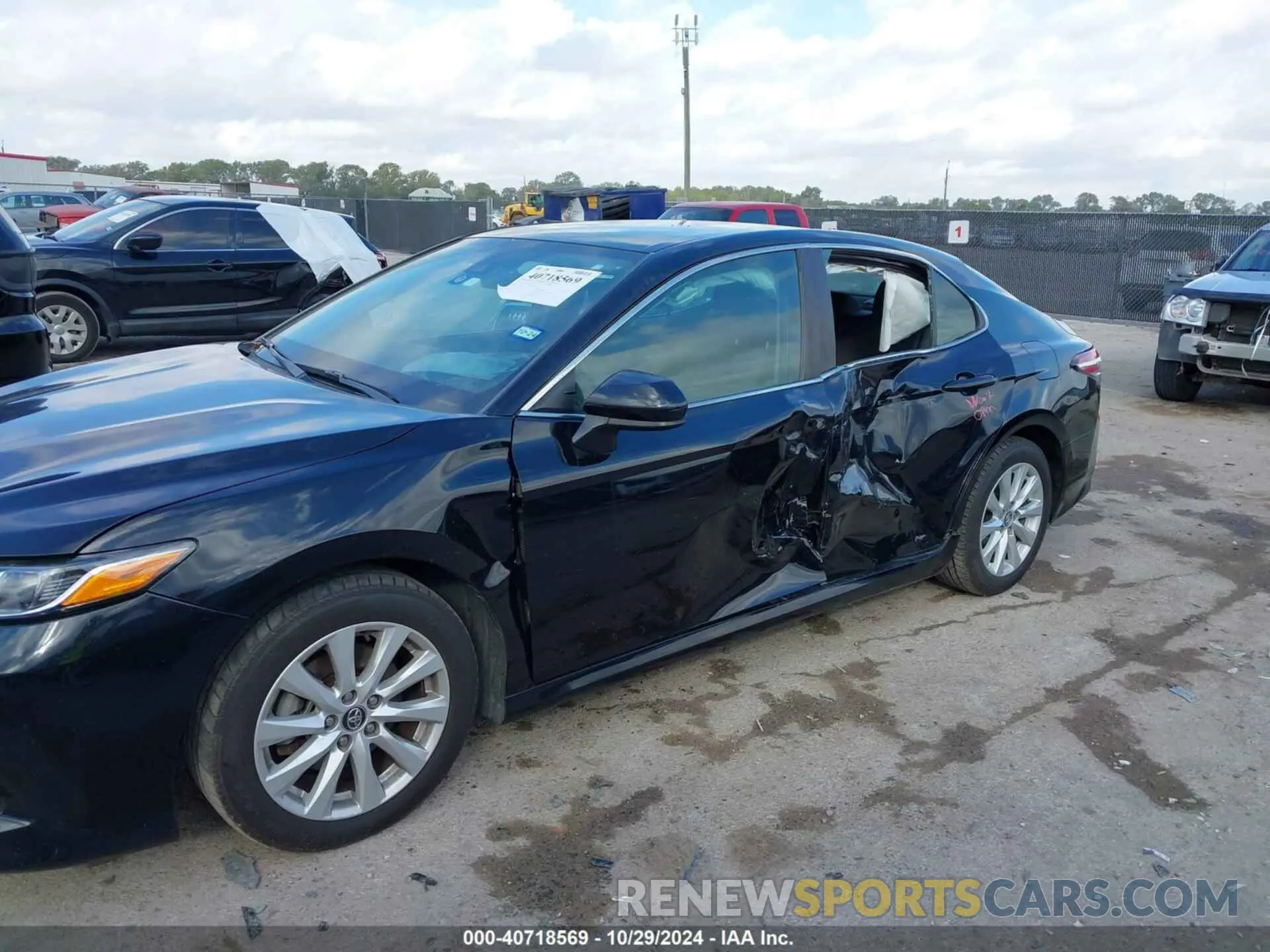 6 fotografías del automóvil dañado 4T1C11AK6LU862681 TOYOTA CAMRY 2020