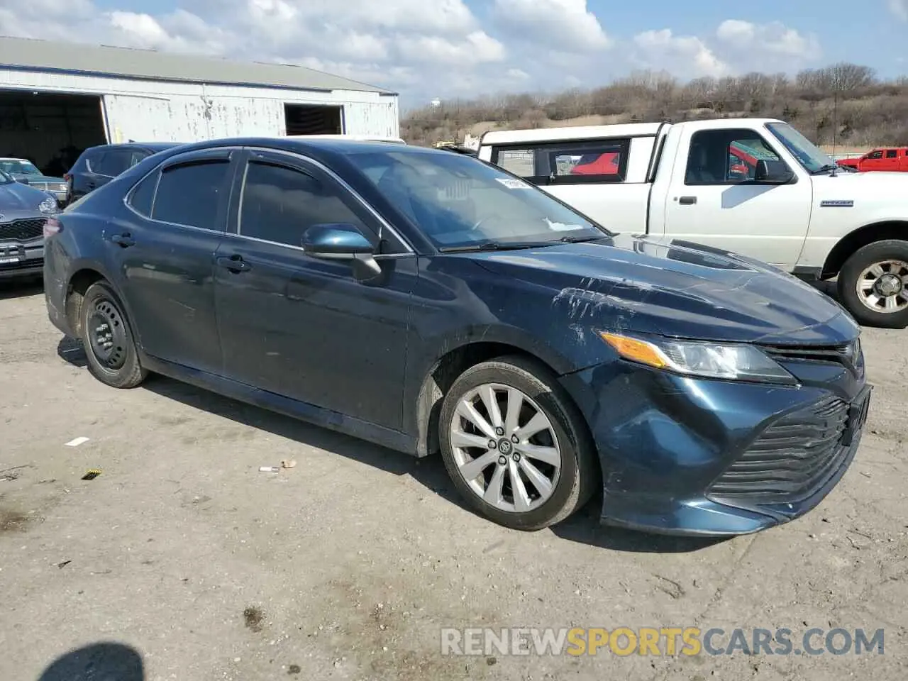 4 fotografías del automóvil dañado 4T1C11AK6LU872658 TOYOTA CAMRY 2020