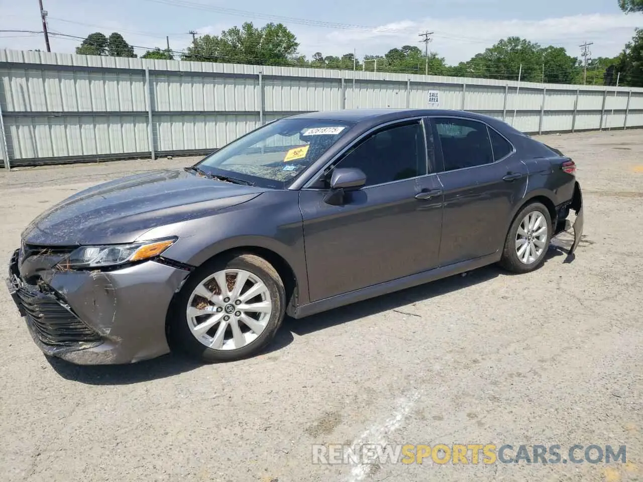 1 fotografías del automóvil dañado 4T1C11AK6LU889279 TOYOTA CAMRY 2020
