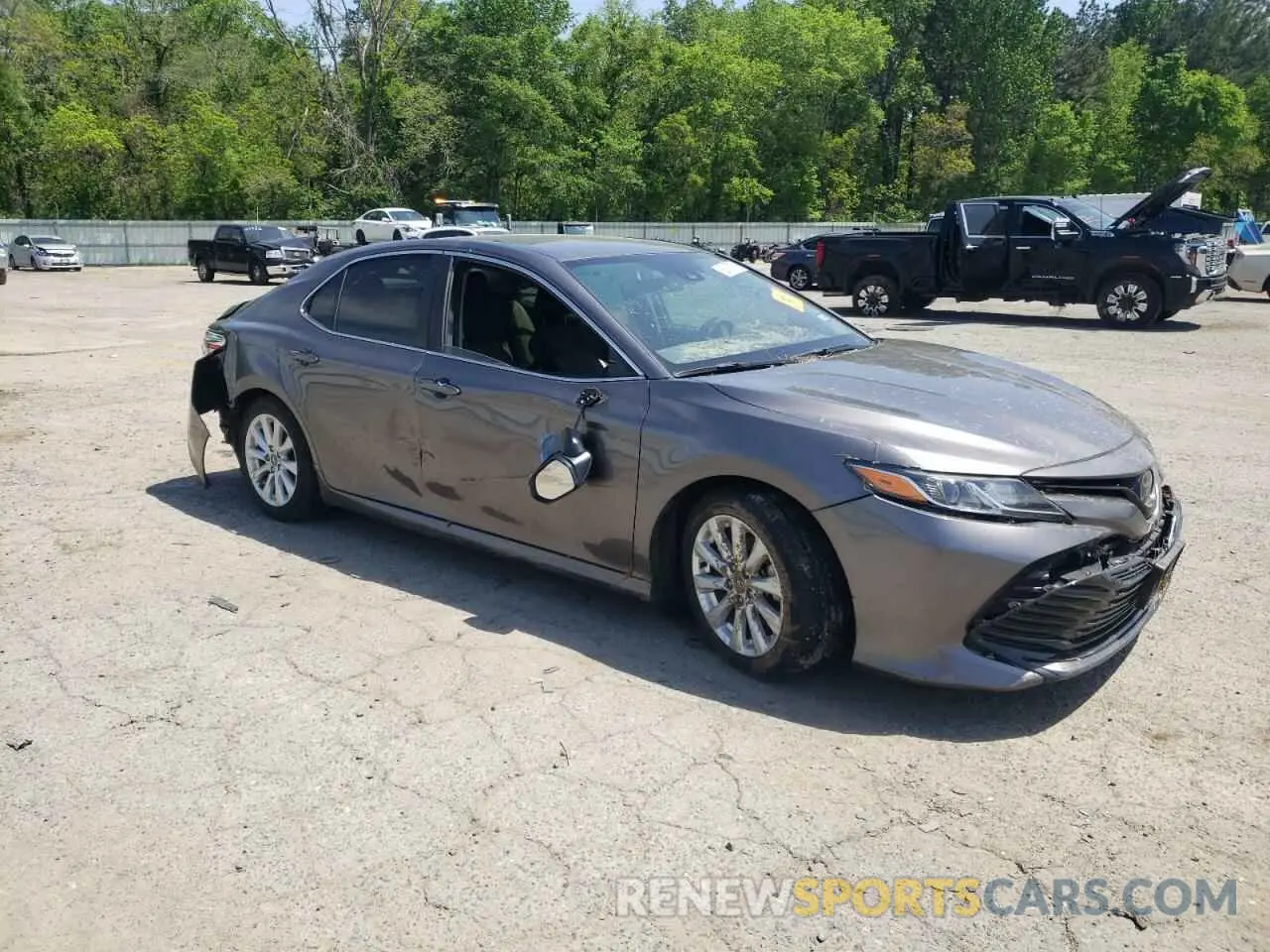 4 fotografías del automóvil dañado 4T1C11AK6LU889279 TOYOTA CAMRY 2020