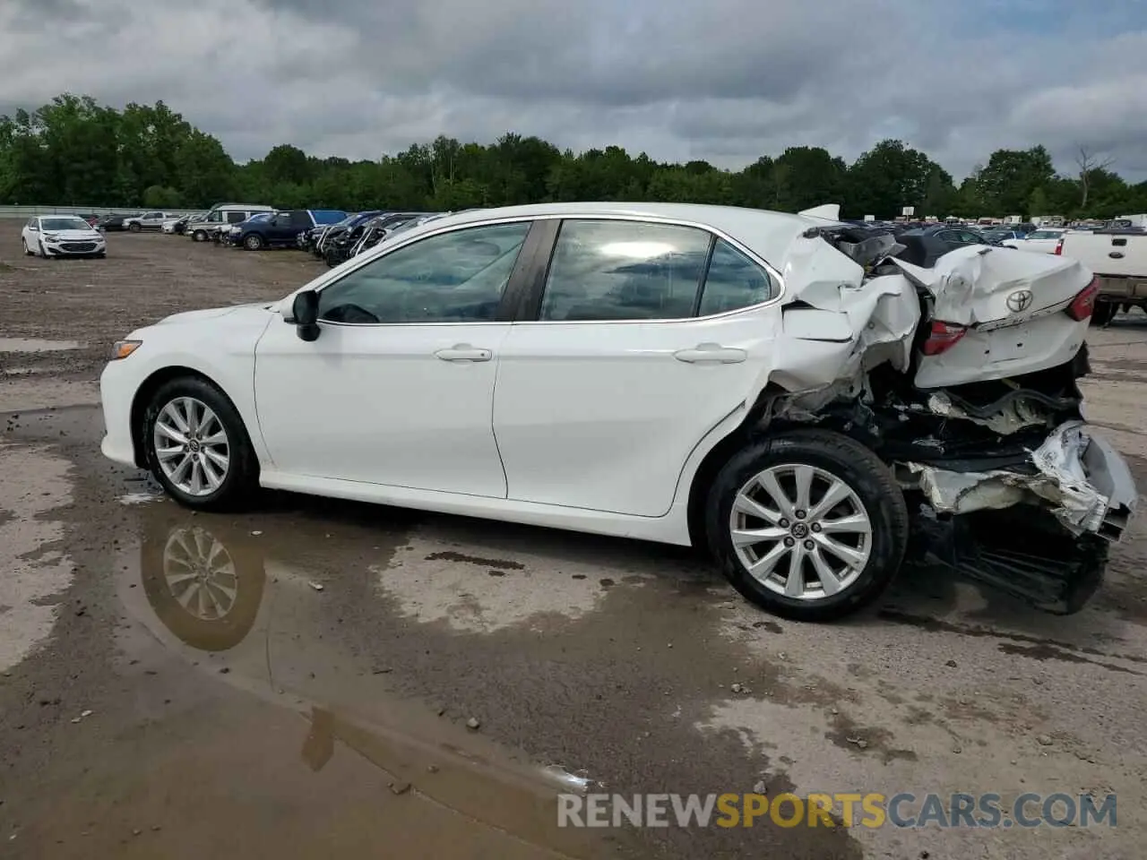2 fotografías del automóvil dañado 4T1C11AK6LU920448 TOYOTA CAMRY 2020