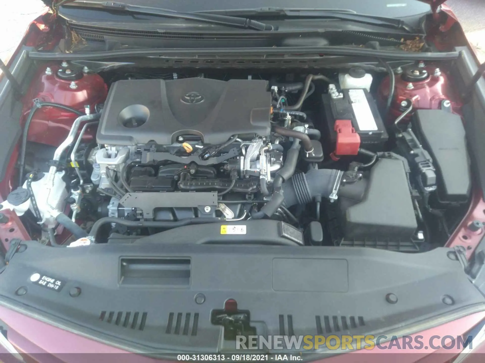 10 fotografías del automóvil dañado 4T1C11AK6LU920496 TOYOTA CAMRY 2020