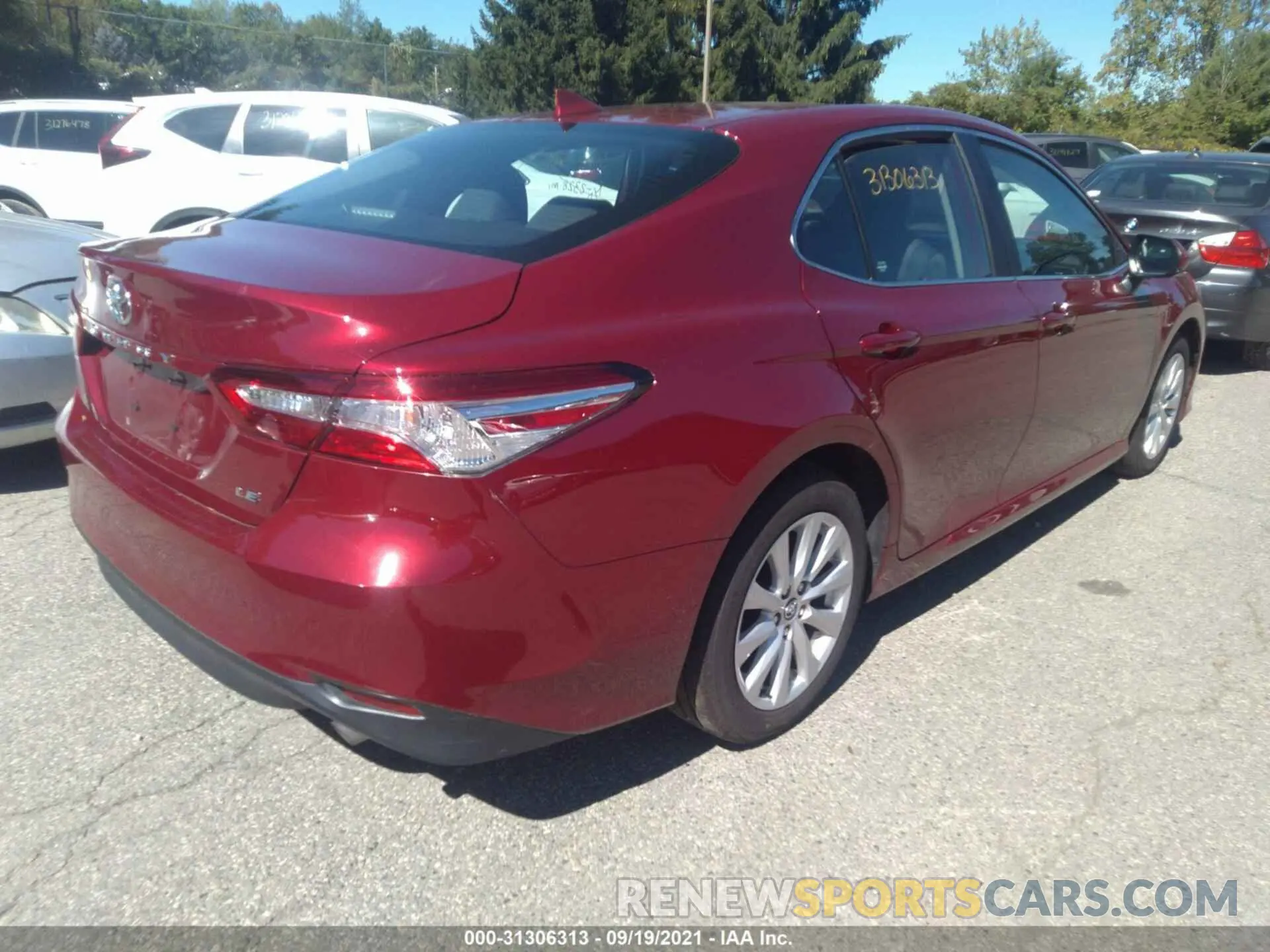 4 fotografías del automóvil dañado 4T1C11AK6LU920496 TOYOTA CAMRY 2020
