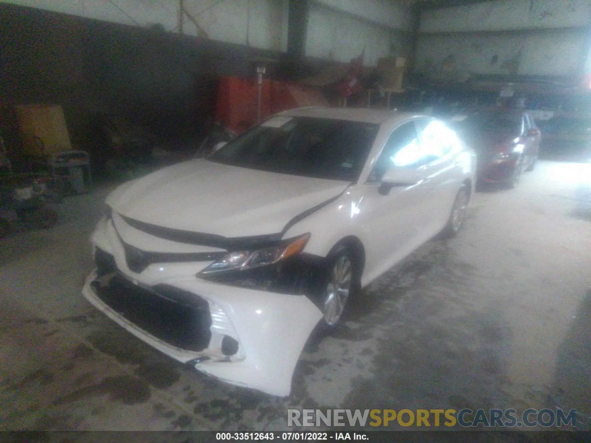 2 fotografías del automóvil dañado 4T1C11AK6LU928405 TOYOTA CAMRY 2020