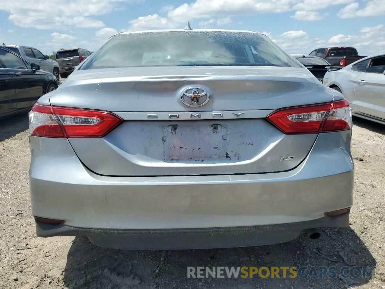 6 fotografías del automóvil dañado 4T1C11AK6LU928579 TOYOTA CAMRY 2020