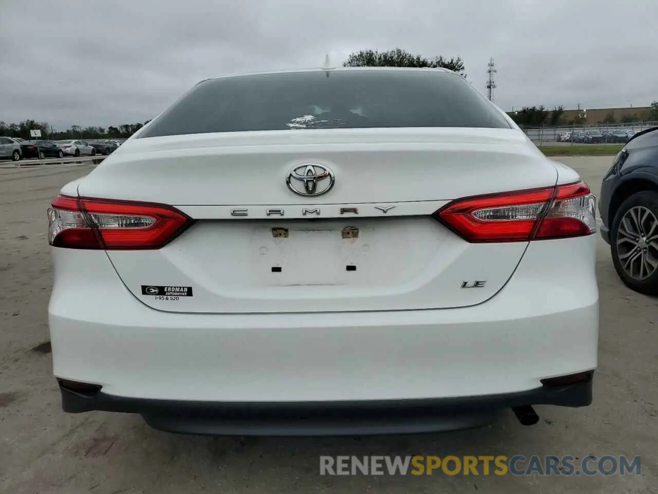 6 fotografías del automóvil dañado 4T1C11AK6LU943809 TOYOTA CAMRY 2020
