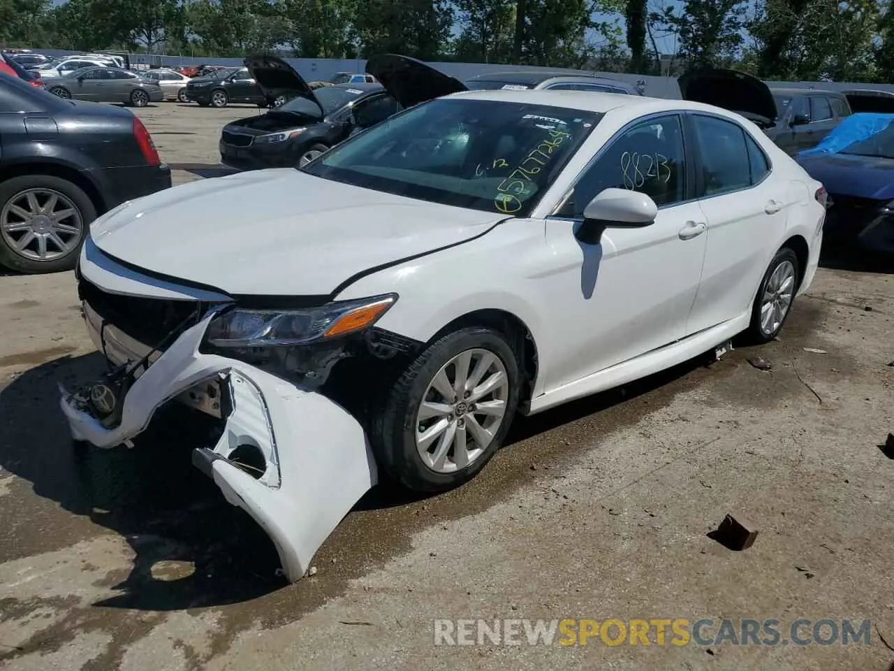 1 fotografías del automóvil dañado 4T1C11AK6LU947410 TOYOTA CAMRY 2020