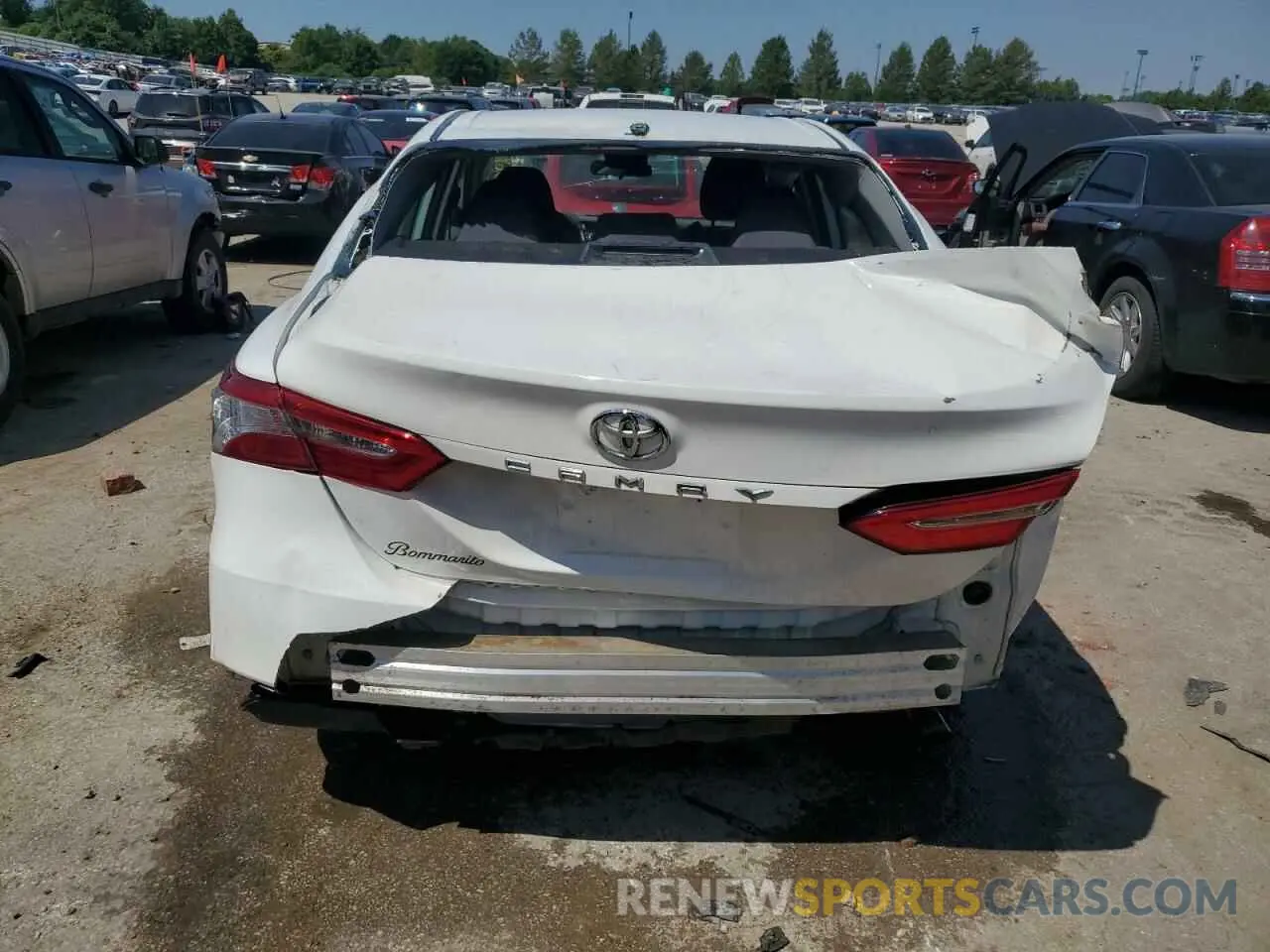 6 fotografías del automóvil dañado 4T1C11AK6LU947410 TOYOTA CAMRY 2020