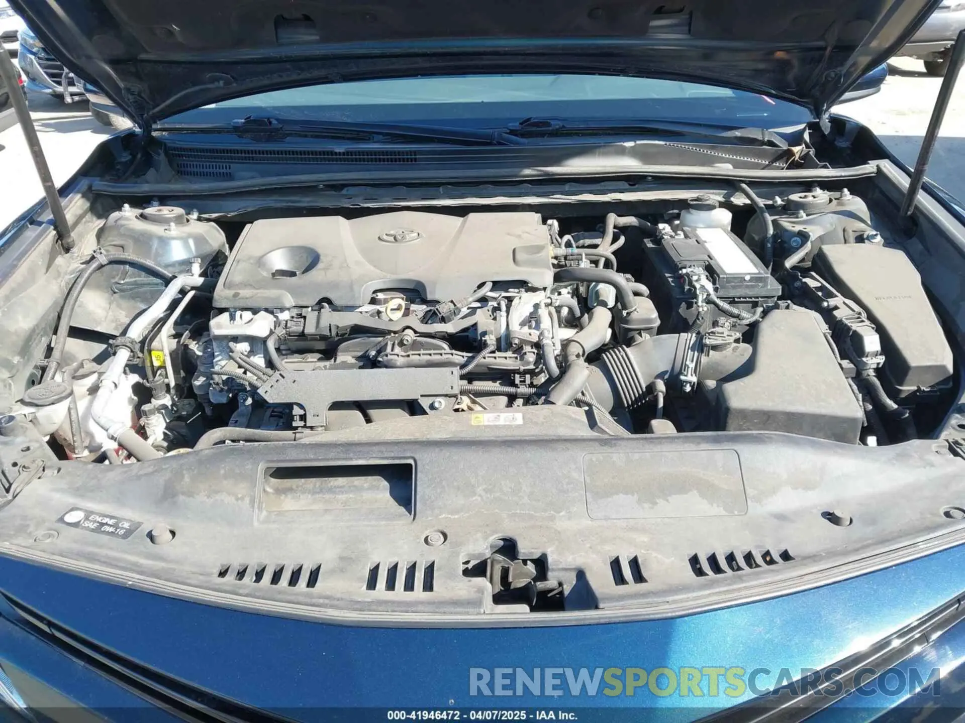 10 fotografías del automóvil dañado 4T1C11AK6LU994601 TOYOTA CAMRY 2020