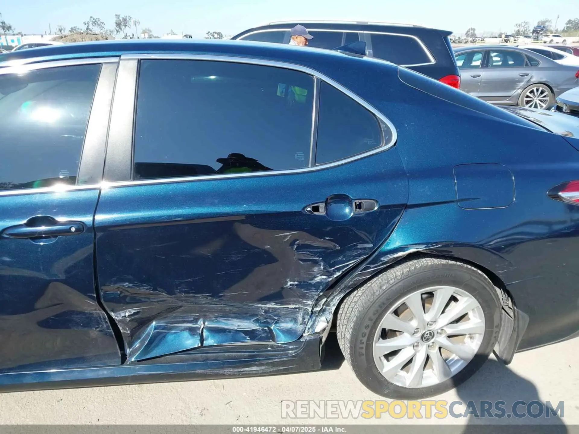 6 fotografías del automóvil dañado 4T1C11AK6LU994601 TOYOTA CAMRY 2020