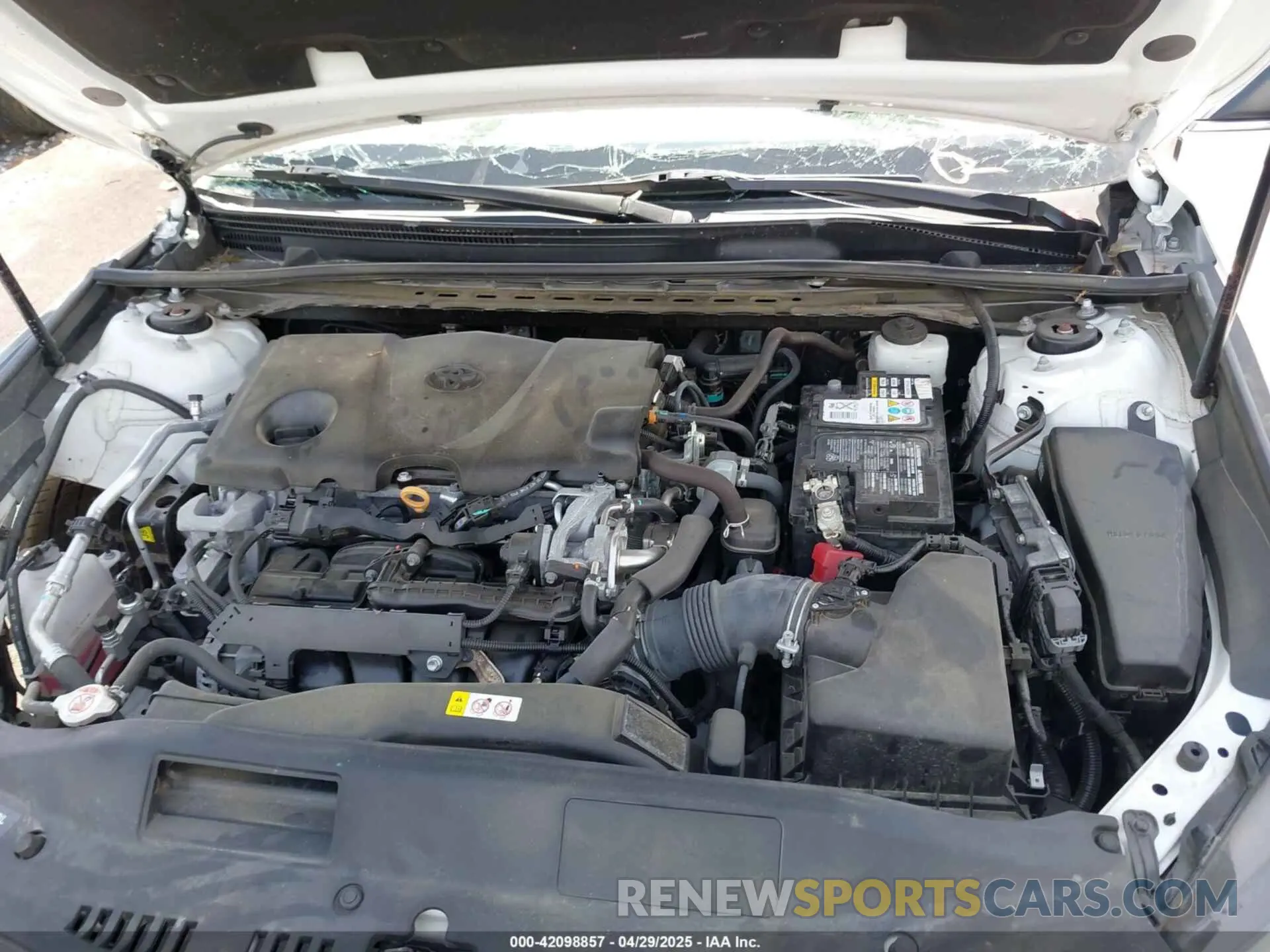 10 fotografías del automóvil dañado 4T1C11AK7LU313359 TOYOTA CAMRY 2020