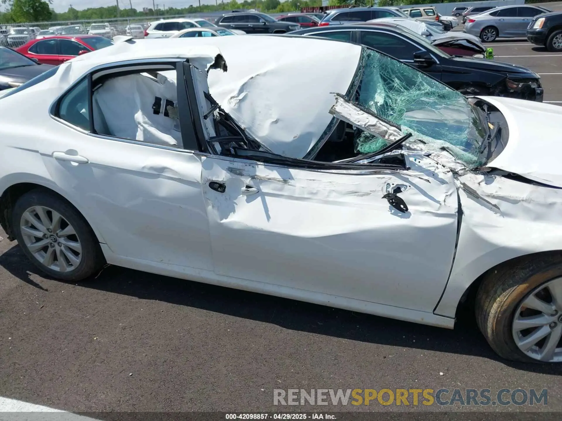 13 fotografías del automóvil dañado 4T1C11AK7LU313359 TOYOTA CAMRY 2020