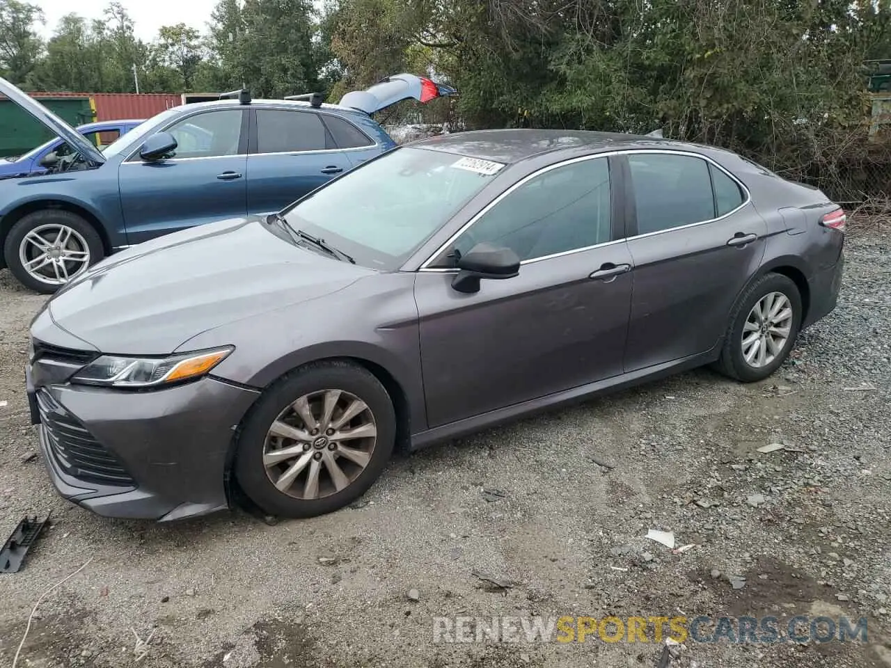 1 fotografías del automóvil dañado 4T1C11AK7LU348631 TOYOTA CAMRY 2020