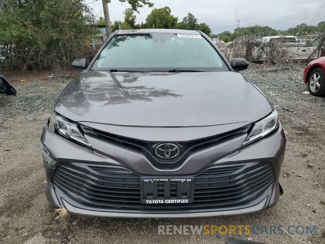 5 fotografías del automóvil dañado 4T1C11AK7LU348631 TOYOTA CAMRY 2020