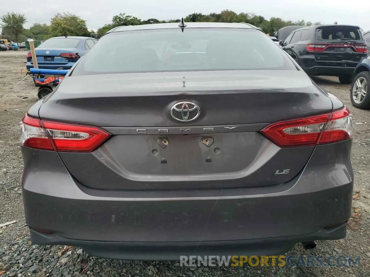 6 fotografías del automóvil dañado 4T1C11AK7LU348631 TOYOTA CAMRY 2020