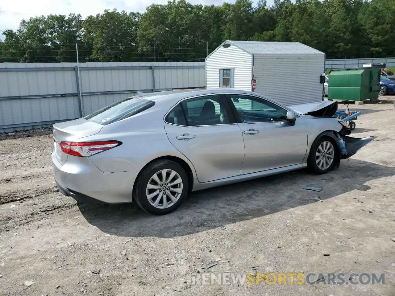 3 fotografías del automóvil dañado 4T1C11AK7LU501329 TOYOTA CAMRY 2020