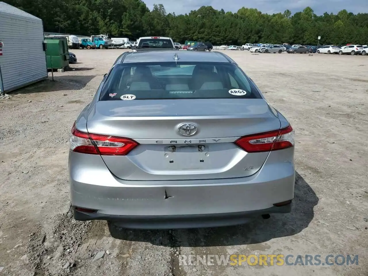 6 fotografías del automóvil dañado 4T1C11AK7LU501329 TOYOTA CAMRY 2020