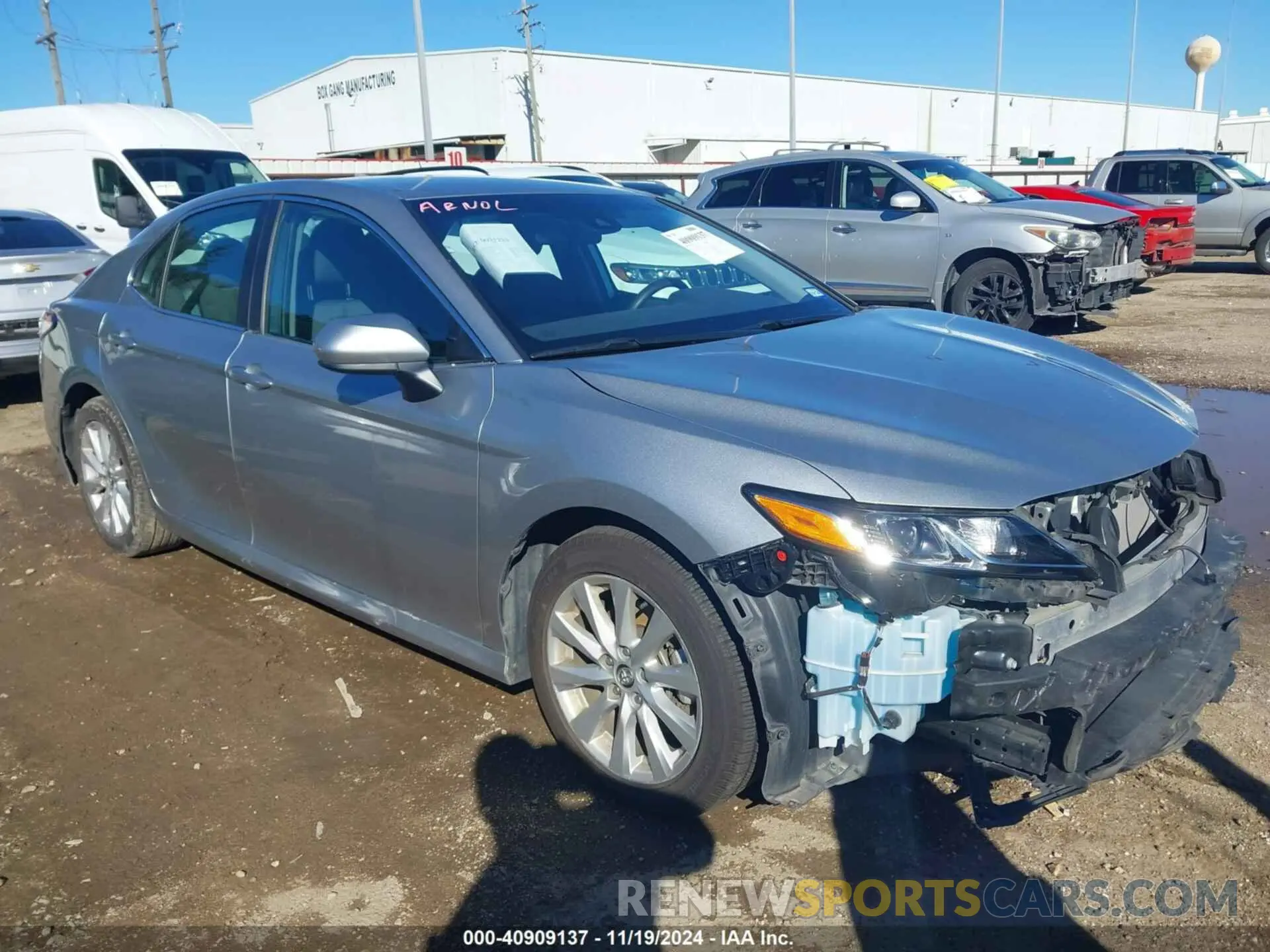 1 fotografías del automóvil dañado 4T1C11AK7LU870322 TOYOTA CAMRY 2020