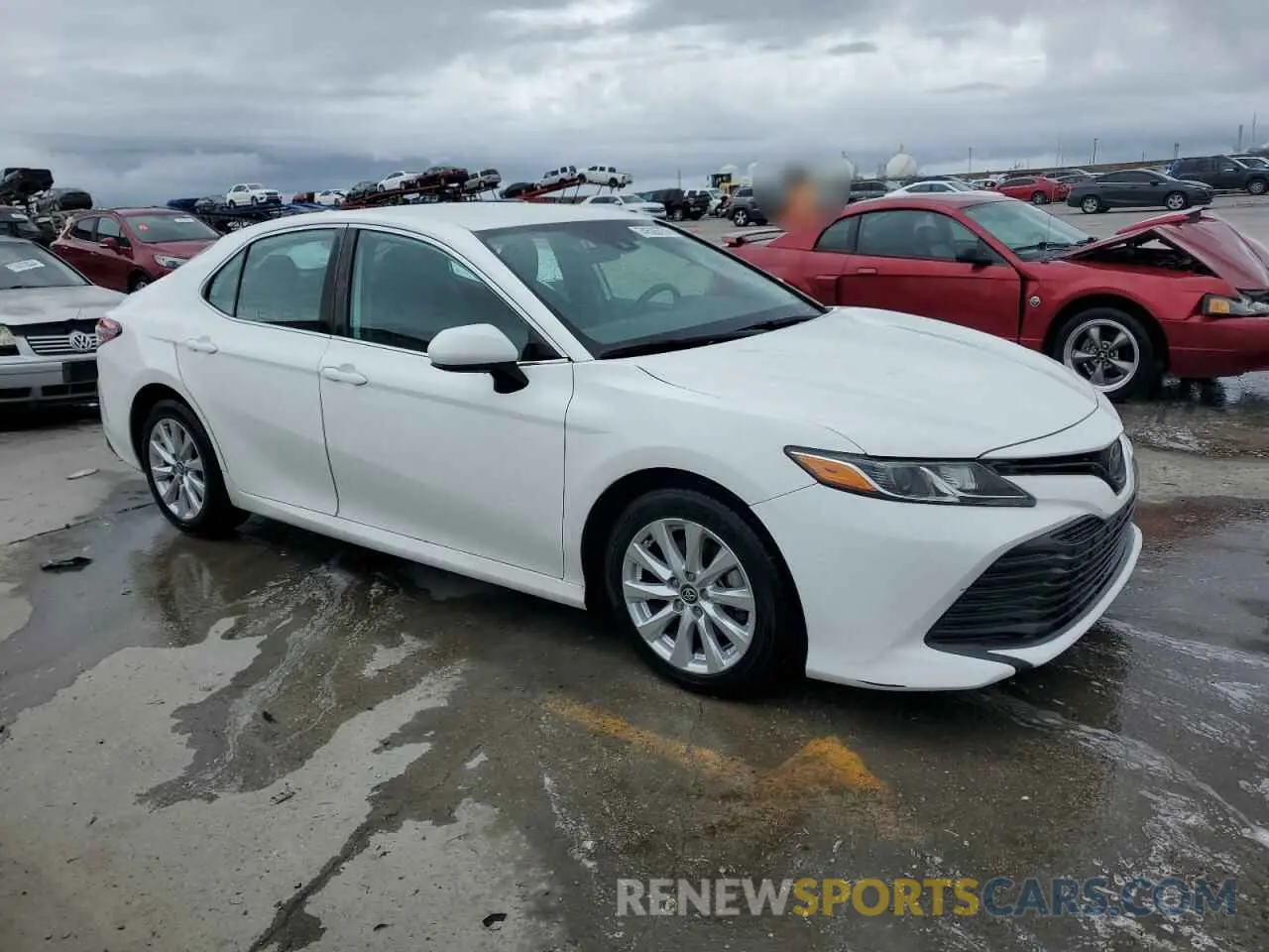 4 fotografías del automóvil dañado 4T1C11AK7LU885158 TOYOTA CAMRY 2020