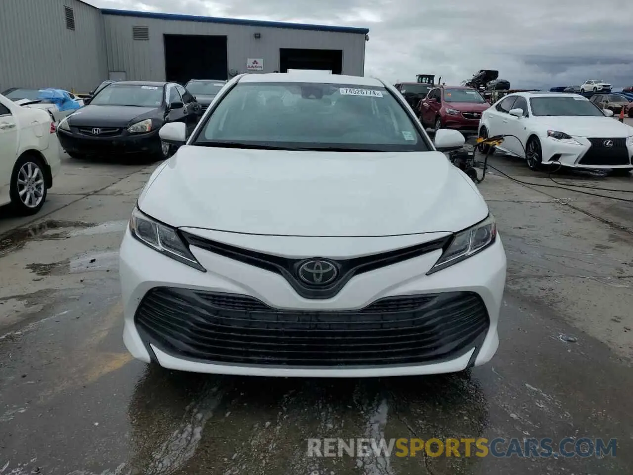 5 fotografías del automóvil dañado 4T1C11AK7LU885158 TOYOTA CAMRY 2020