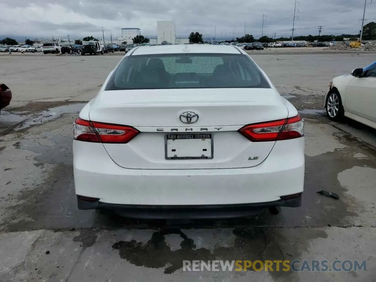 6 fotografías del automóvil dañado 4T1C11AK7LU885158 TOYOTA CAMRY 2020