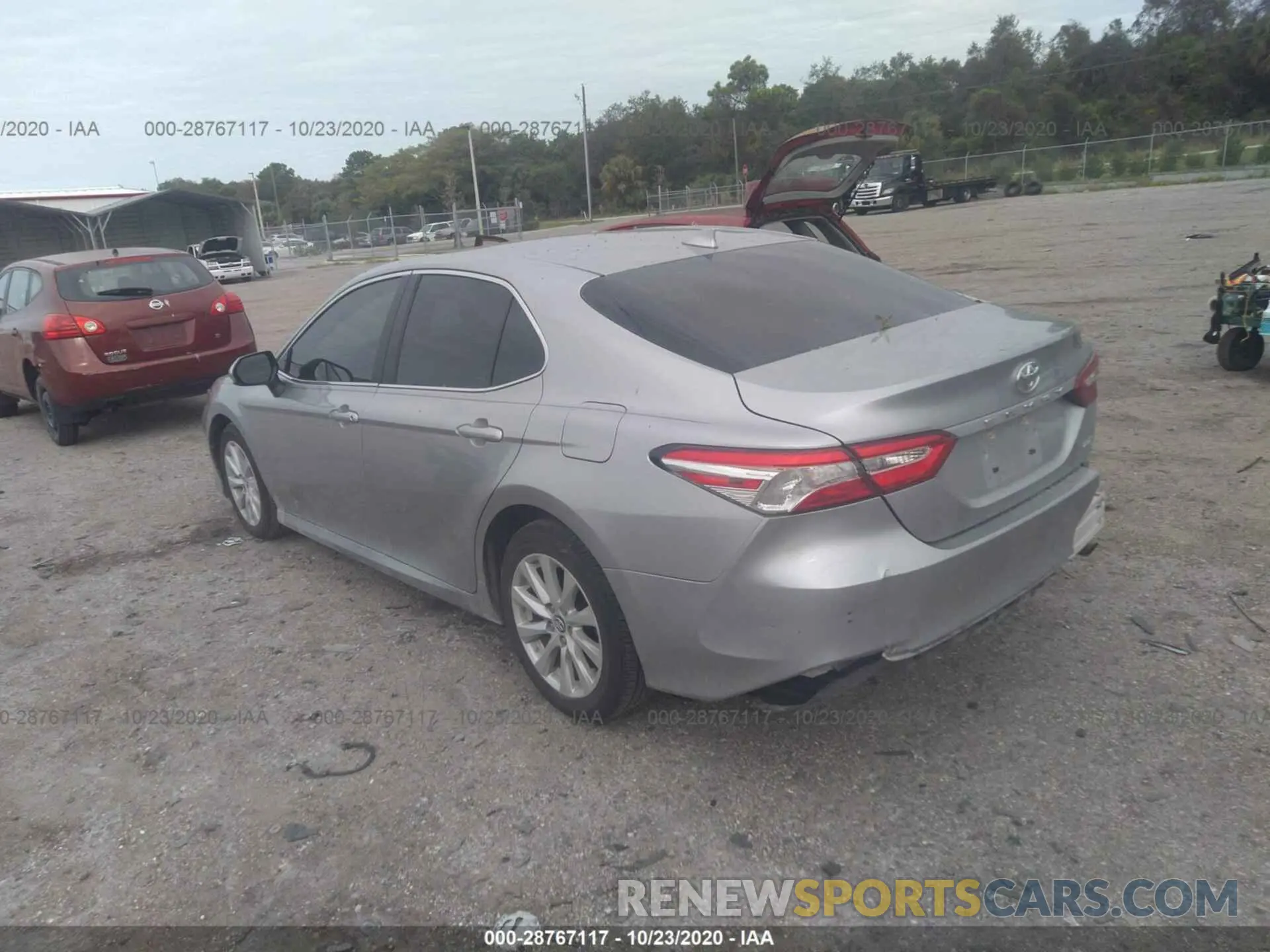 3 fotografías del automóvil dañado 4T1C11AK7LU897536 TOYOTA CAMRY 2020