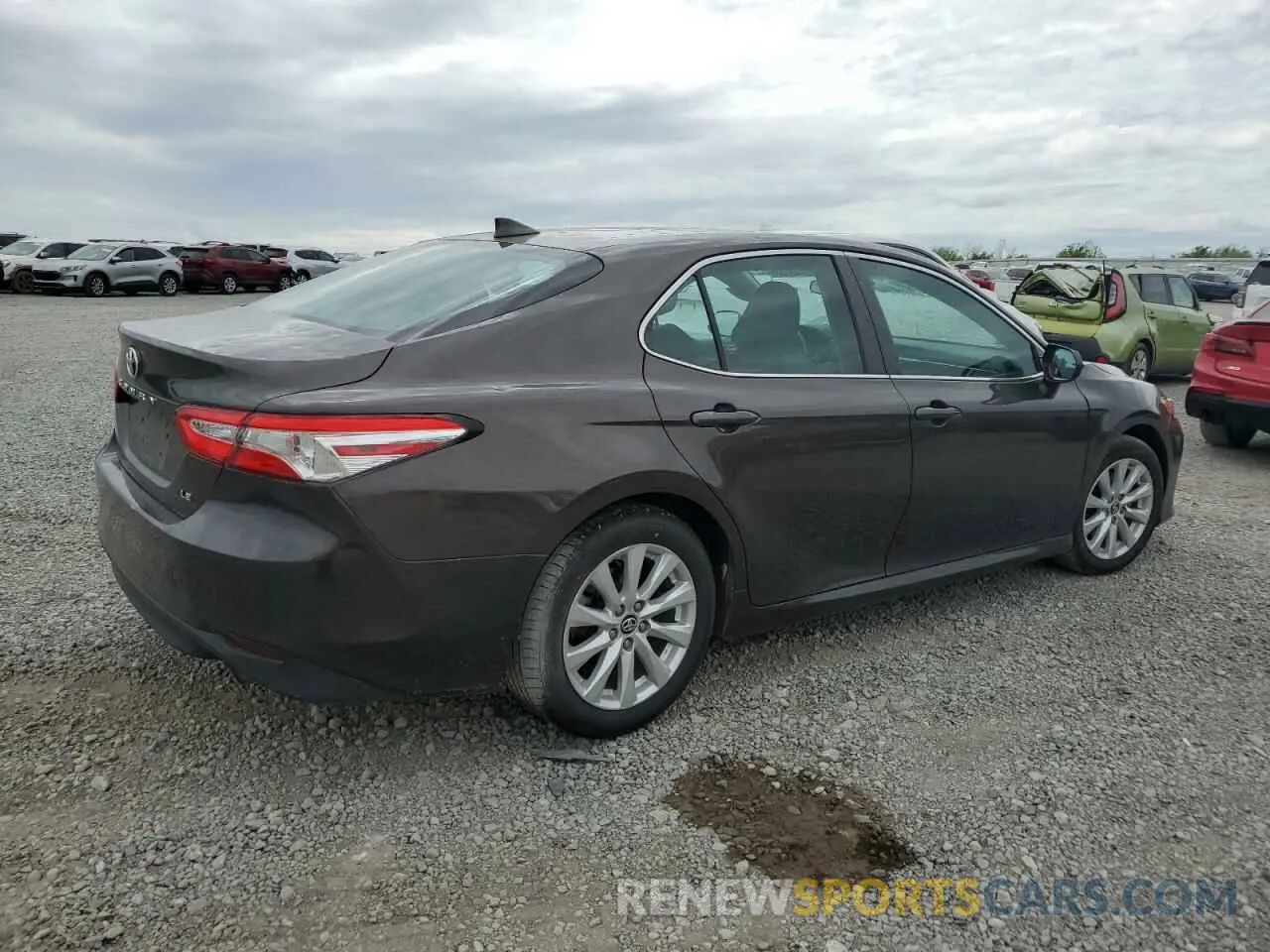 3 fotografías del automóvil dañado 4T1C11AK7LU899237 TOYOTA CAMRY 2020
