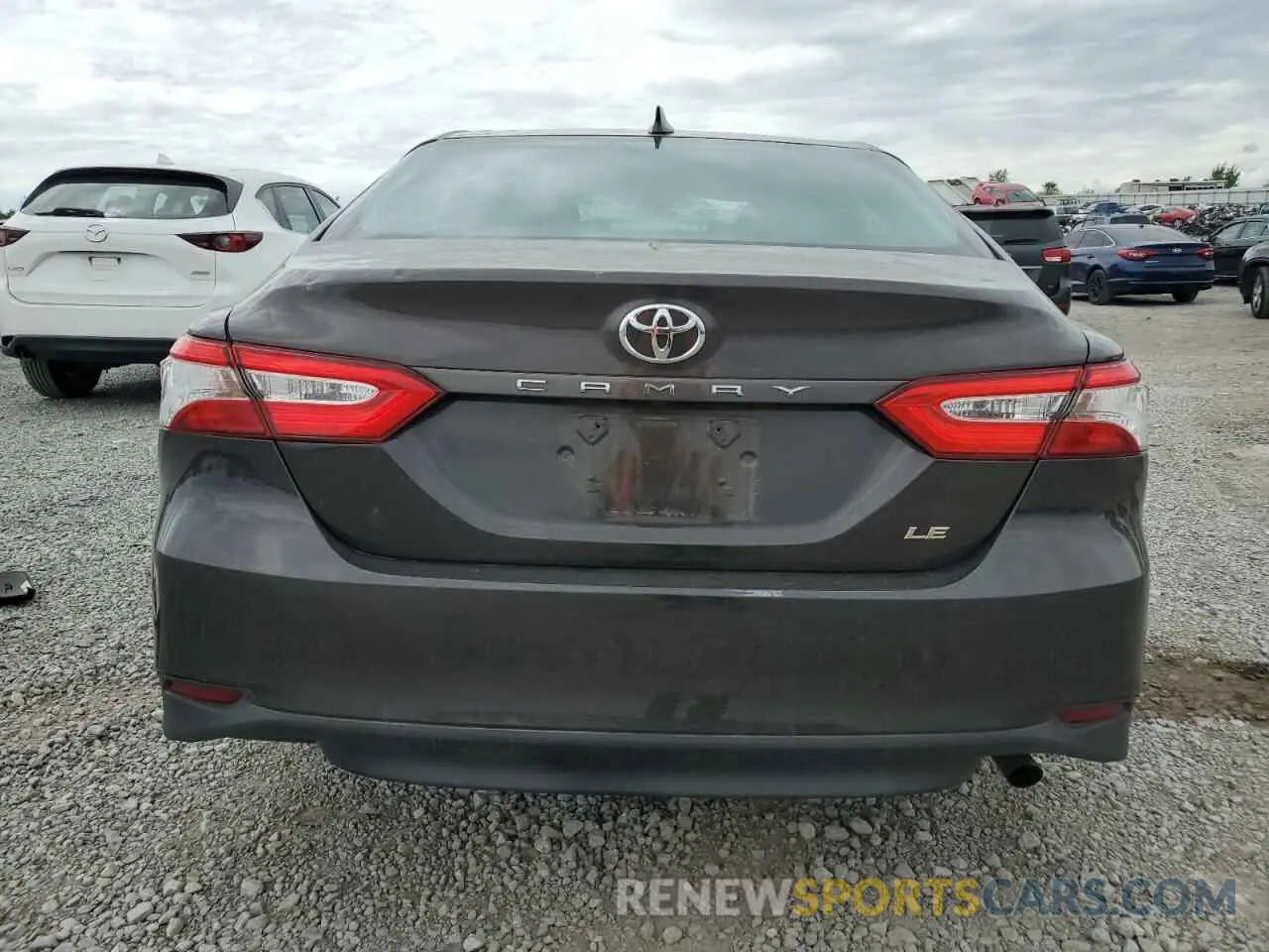 6 fotografías del automóvil dañado 4T1C11AK7LU899237 TOYOTA CAMRY 2020