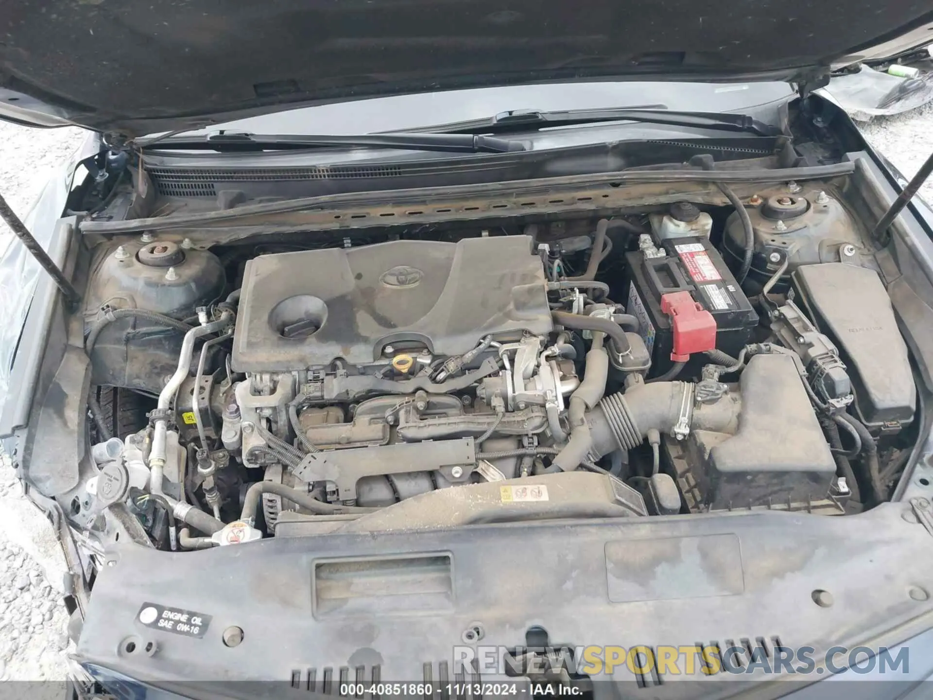 10 fotografías del automóvil dañado 4T1C11AK7LU904047 TOYOTA CAMRY 2020