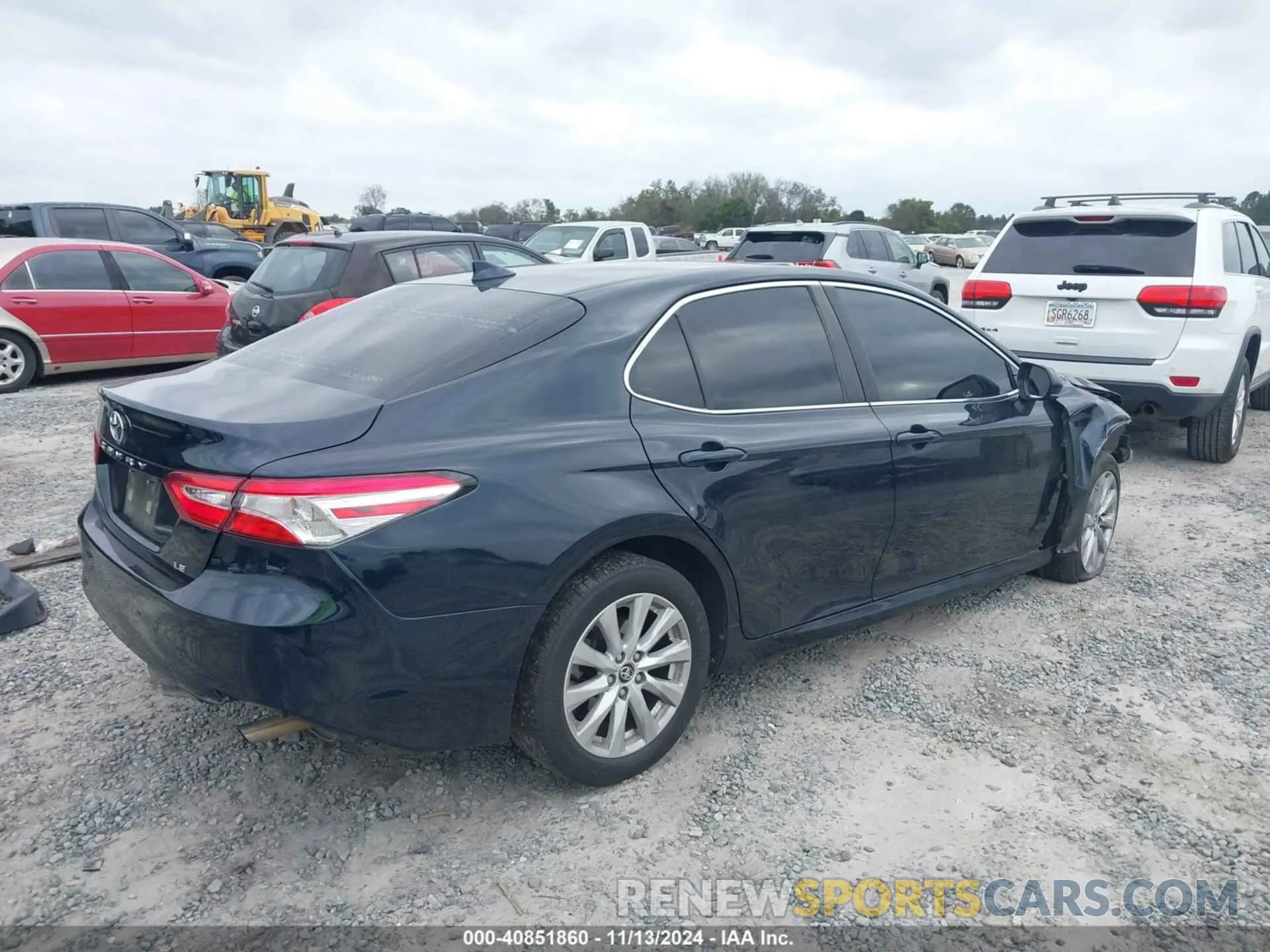 4 fotografías del automóvil dañado 4T1C11AK7LU904047 TOYOTA CAMRY 2020