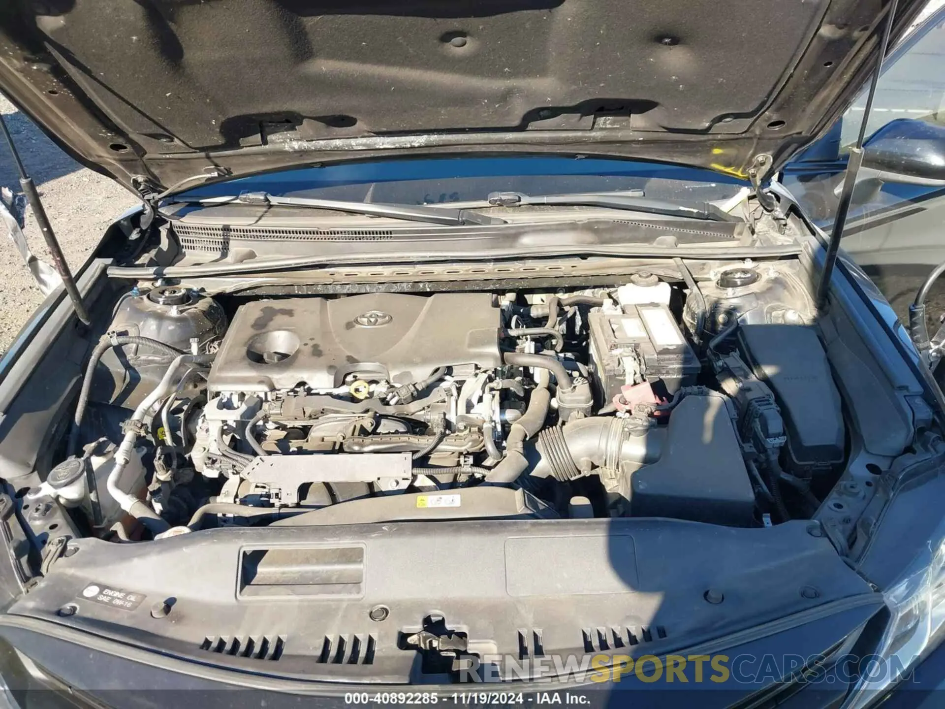 10 fotografías del automóvil dañado 4T1C11AK7LU910981 TOYOTA CAMRY 2020