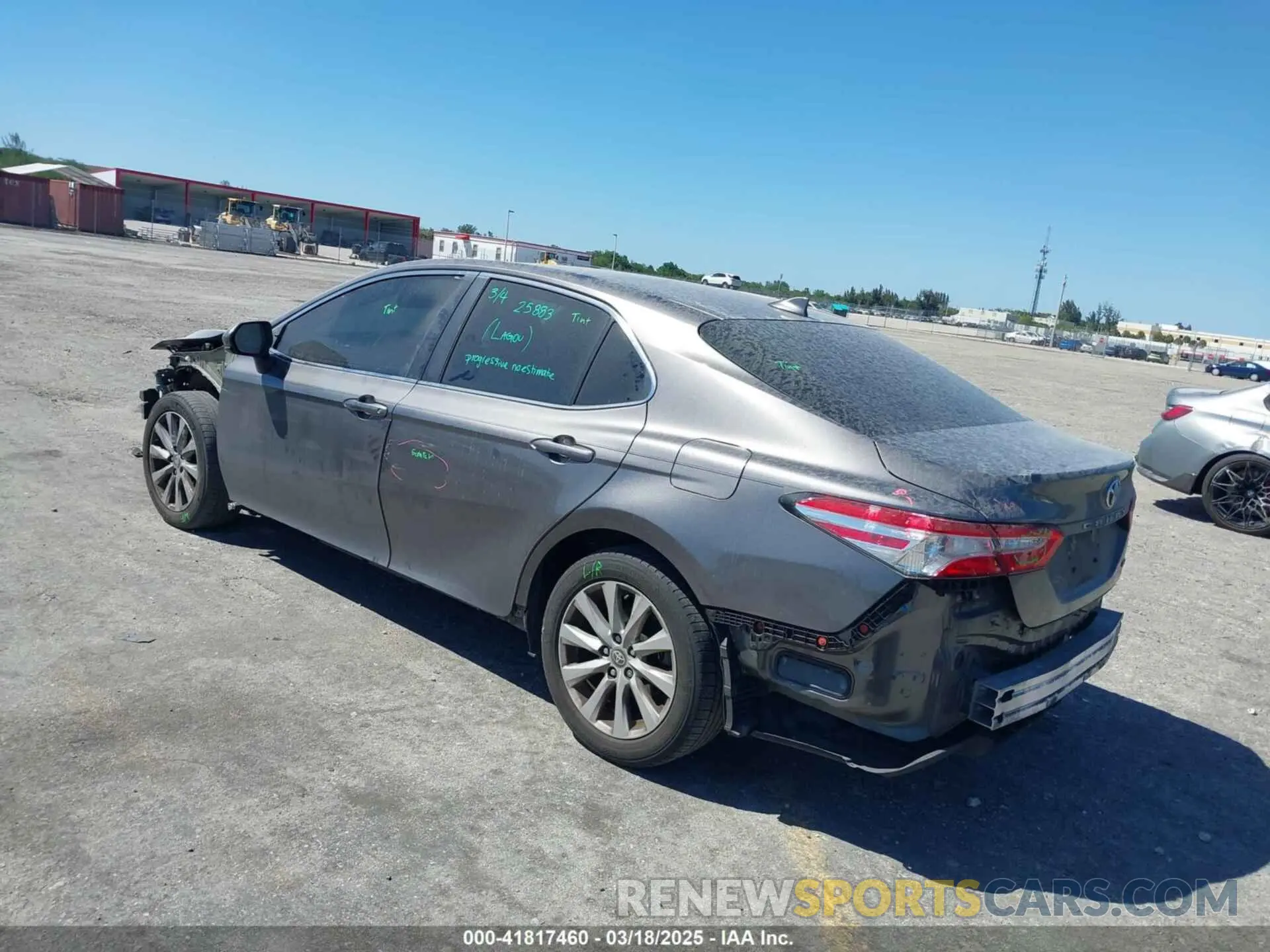 3 fotografías del automóvil dañado 4T1C11AK7LU981193 TOYOTA CAMRY 2020