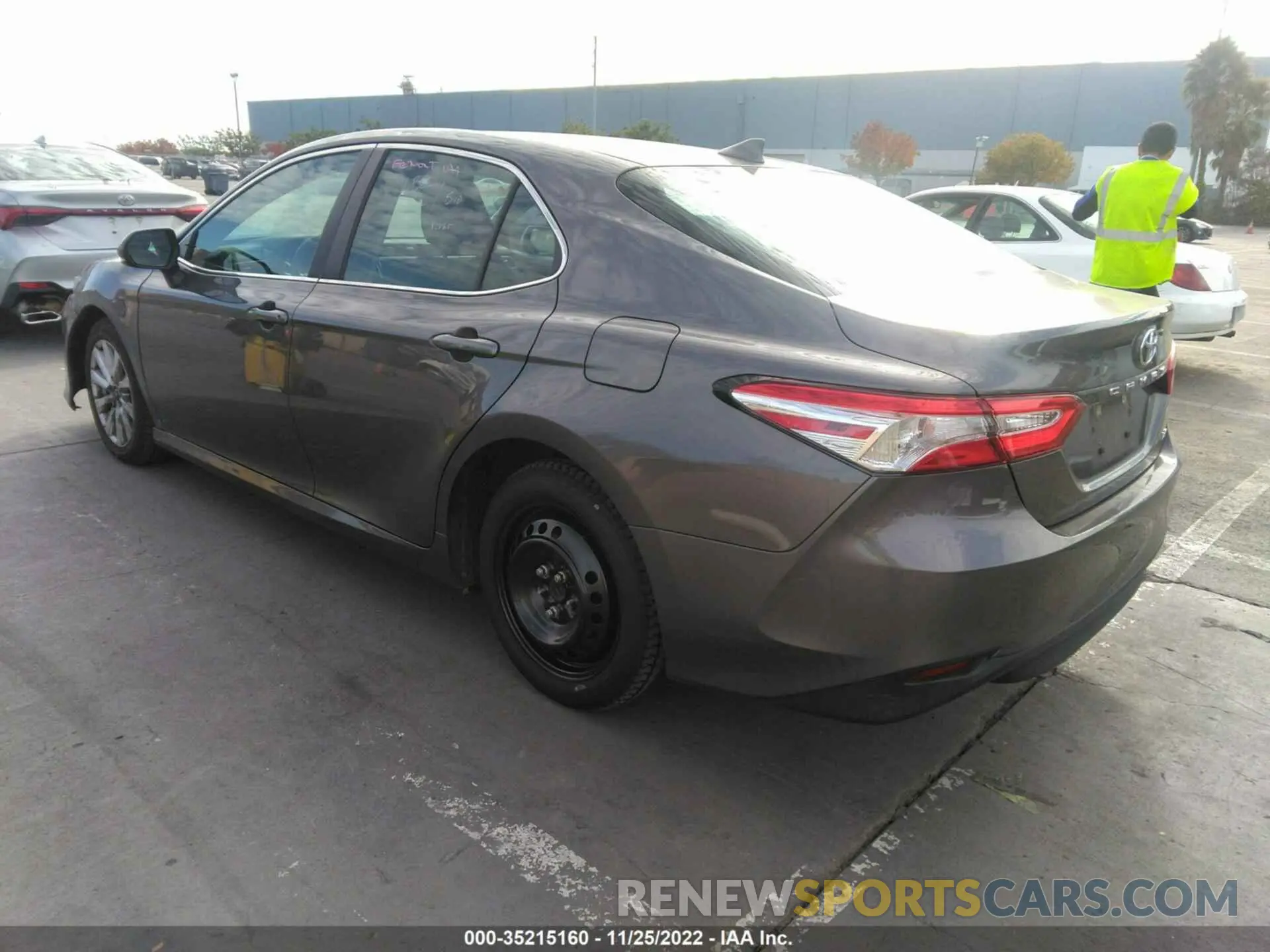 3 fotografías del automóvil dañado 4T1C11AK8LU316108 TOYOTA CAMRY 2020