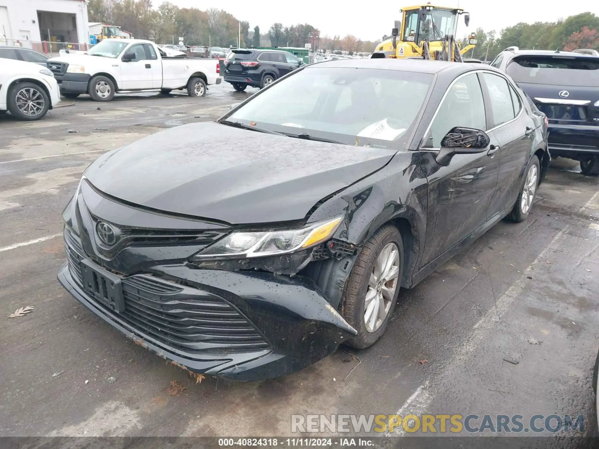 2 fotografías del automóvil dañado 4T1C11AK8LU342417 TOYOTA CAMRY 2020
