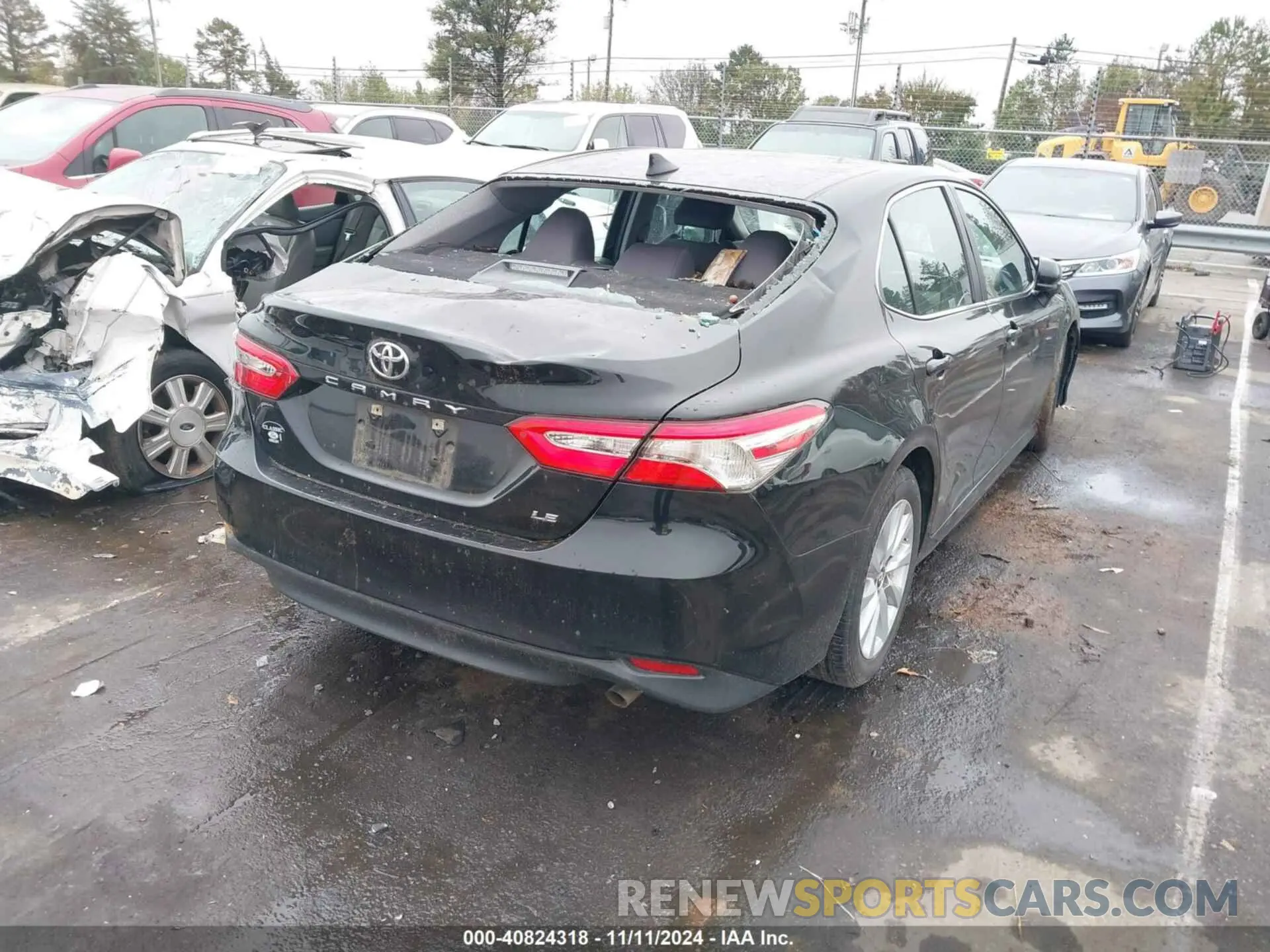 4 fotografías del automóvil dañado 4T1C11AK8LU342417 TOYOTA CAMRY 2020