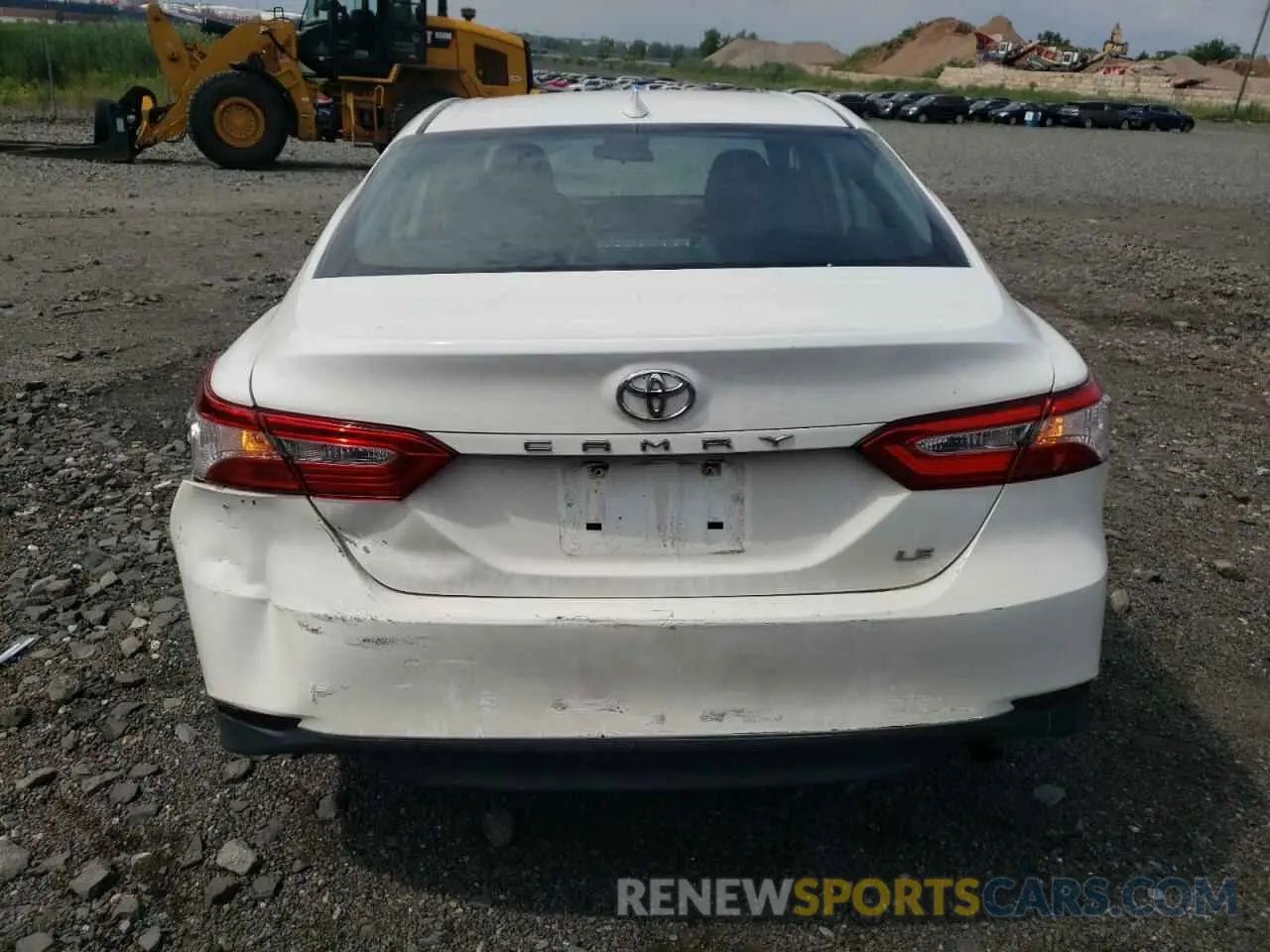 6 fotografías del automóvil dañado 4T1C11AK8LU351473 TOYOTA CAMRY 2020
