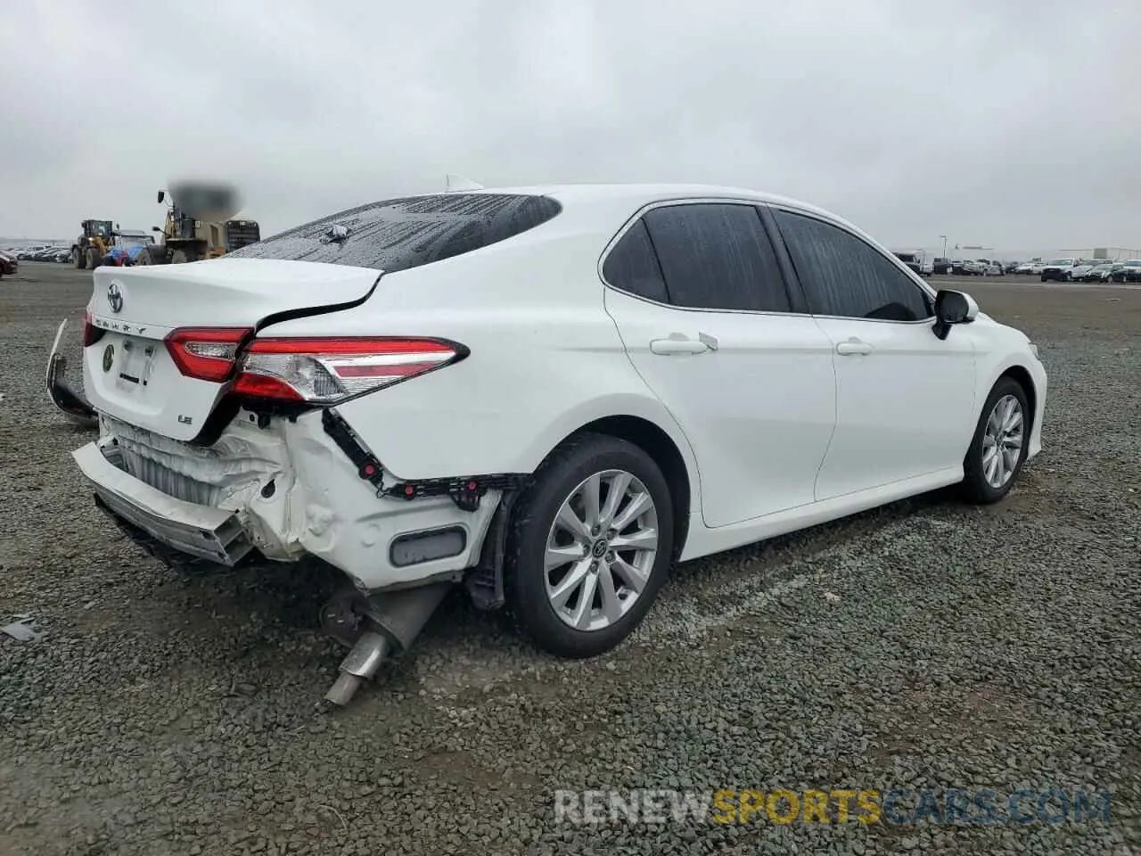 3 fotografías del automóvil dañado 4T1C11AK8LU361548 TOYOTA CAMRY 2020