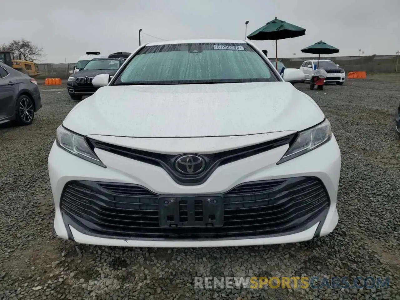 5 fotografías del automóvil dañado 4T1C11AK8LU361548 TOYOTA CAMRY 2020