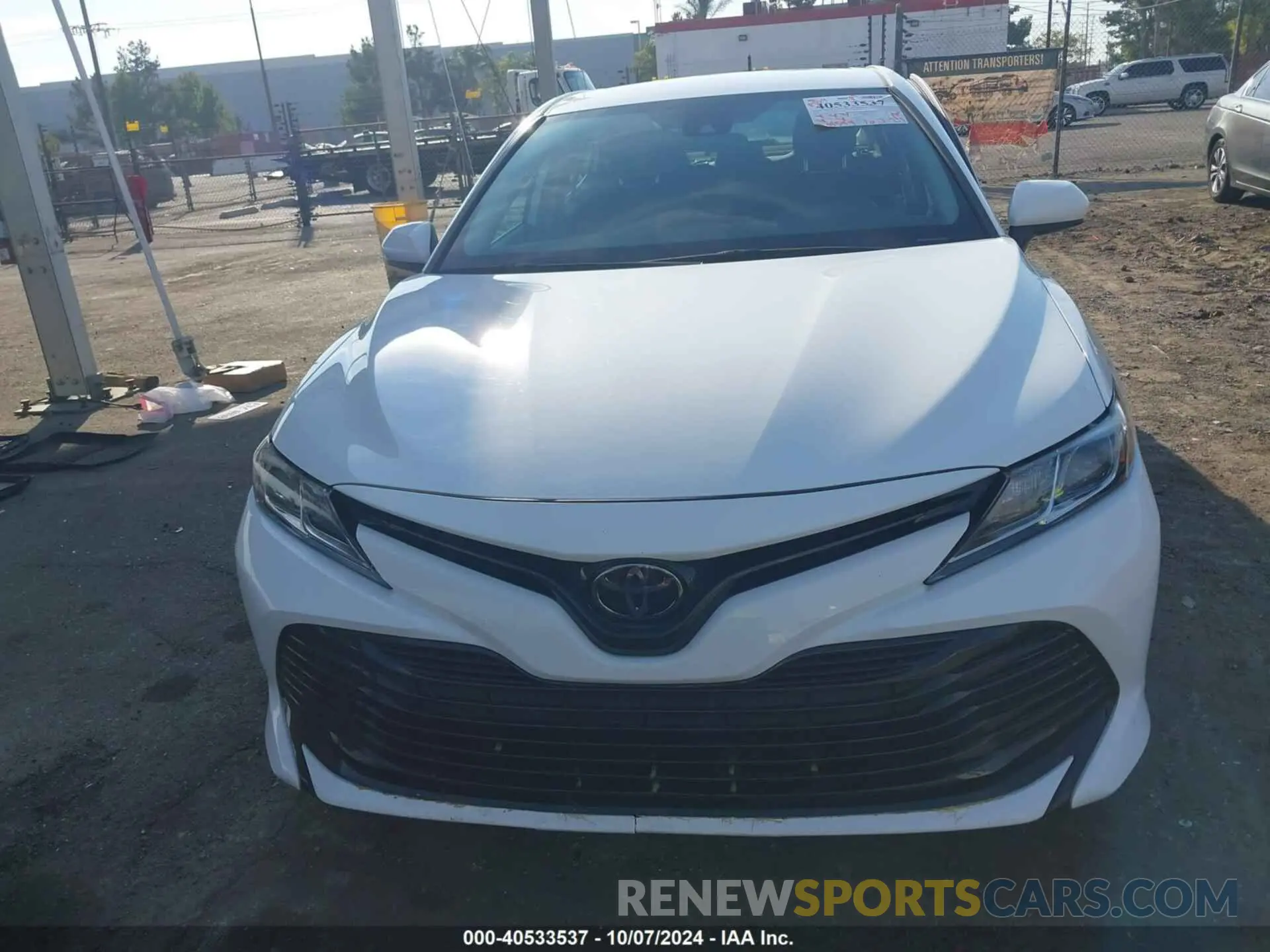 12 fotografías del automóvil dañado 4T1C11AK8LU368645 TOYOTA CAMRY 2020