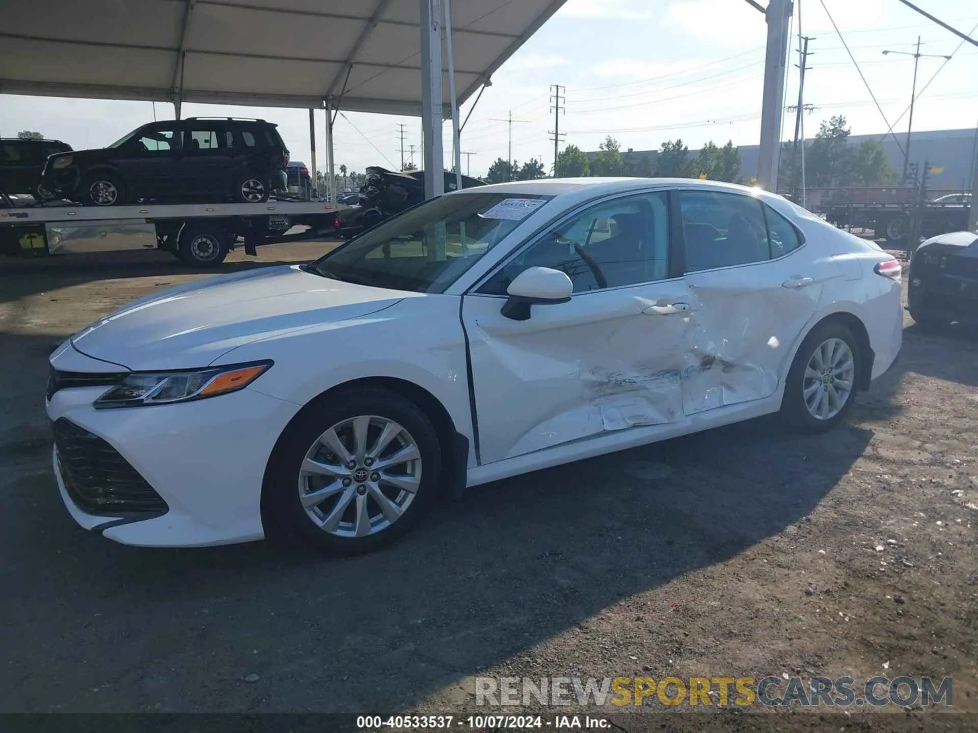 6 fotografías del automóvil dañado 4T1C11AK8LU368645 TOYOTA CAMRY 2020