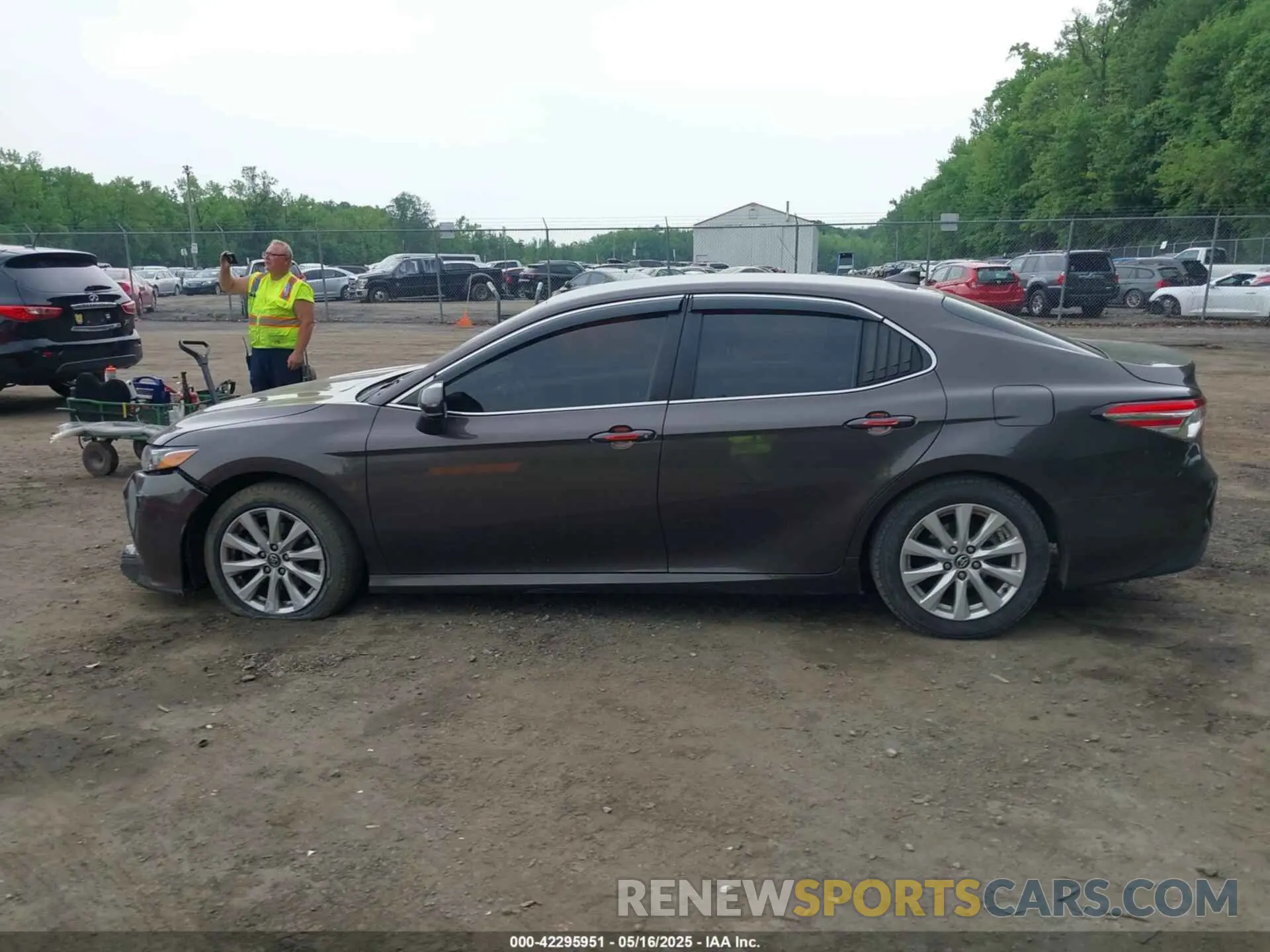 14 fotografías del automóvil dañado 4T1C11AK8LU859684 TOYOTA CAMRY 2020