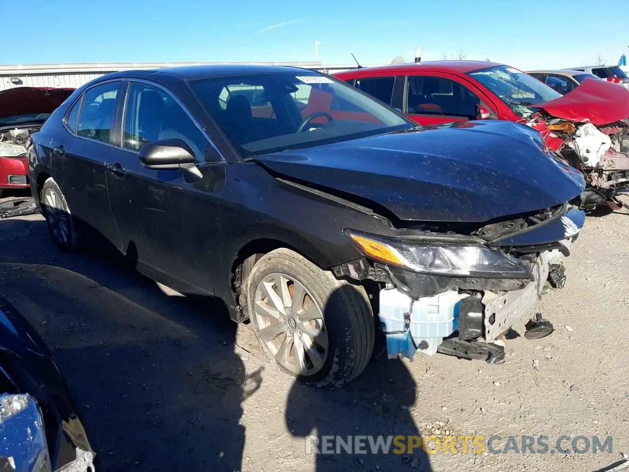 4 fotografías del automóvil dañado 4T1C11AK8LU882205 TOYOTA CAMRY 2020