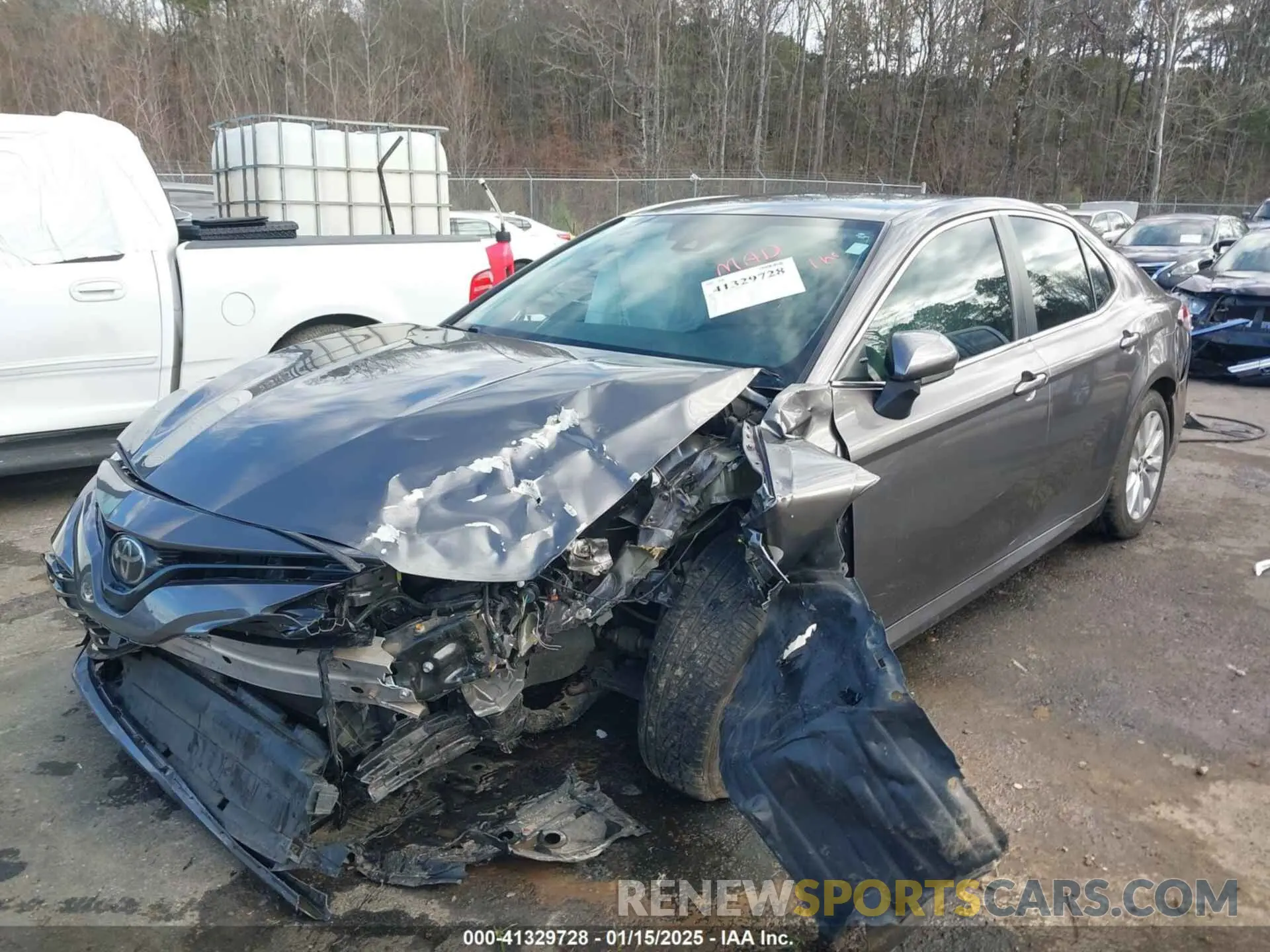 6 fotografías del automóvil dañado 4T1C11AK8LU893334 TOYOTA CAMRY 2020