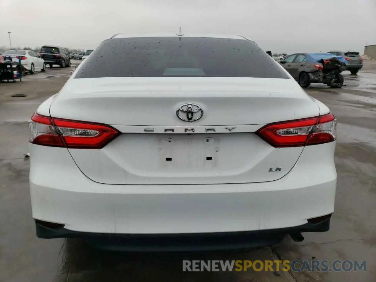 6 fotografías del automóvil dañado 4T1C11AK8LU901674 TOYOTA CAMRY 2020