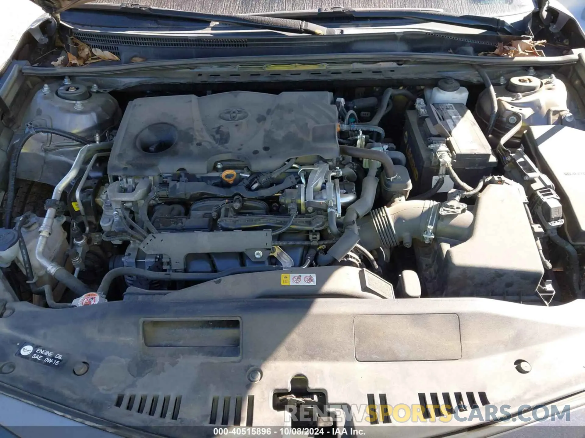 10 fotografías del automóvil dañado 4T1C11AK8LU925750 TOYOTA CAMRY 2020