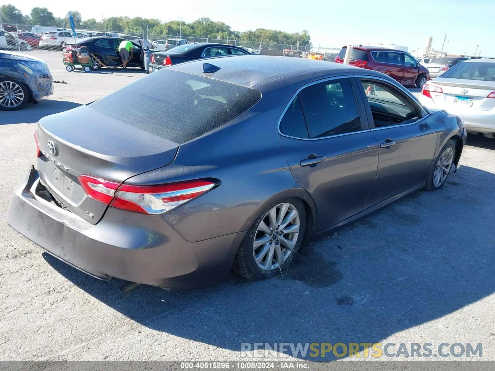 4 fotografías del automóvil dañado 4T1C11AK8LU925750 TOYOTA CAMRY 2020