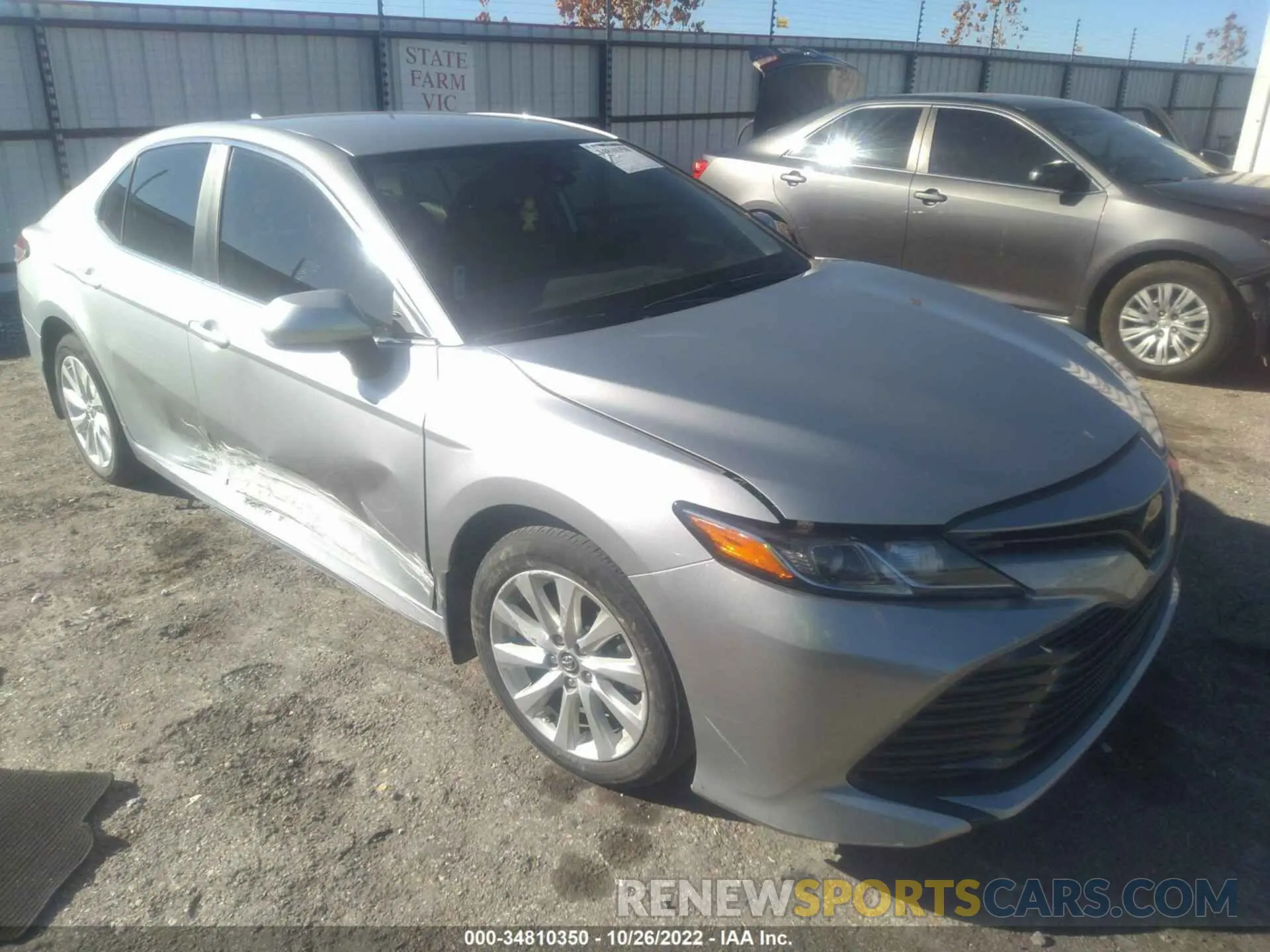 1 fotografías del automóvil dañado 4T1C11AK9LU350686 TOYOTA CAMRY 2020