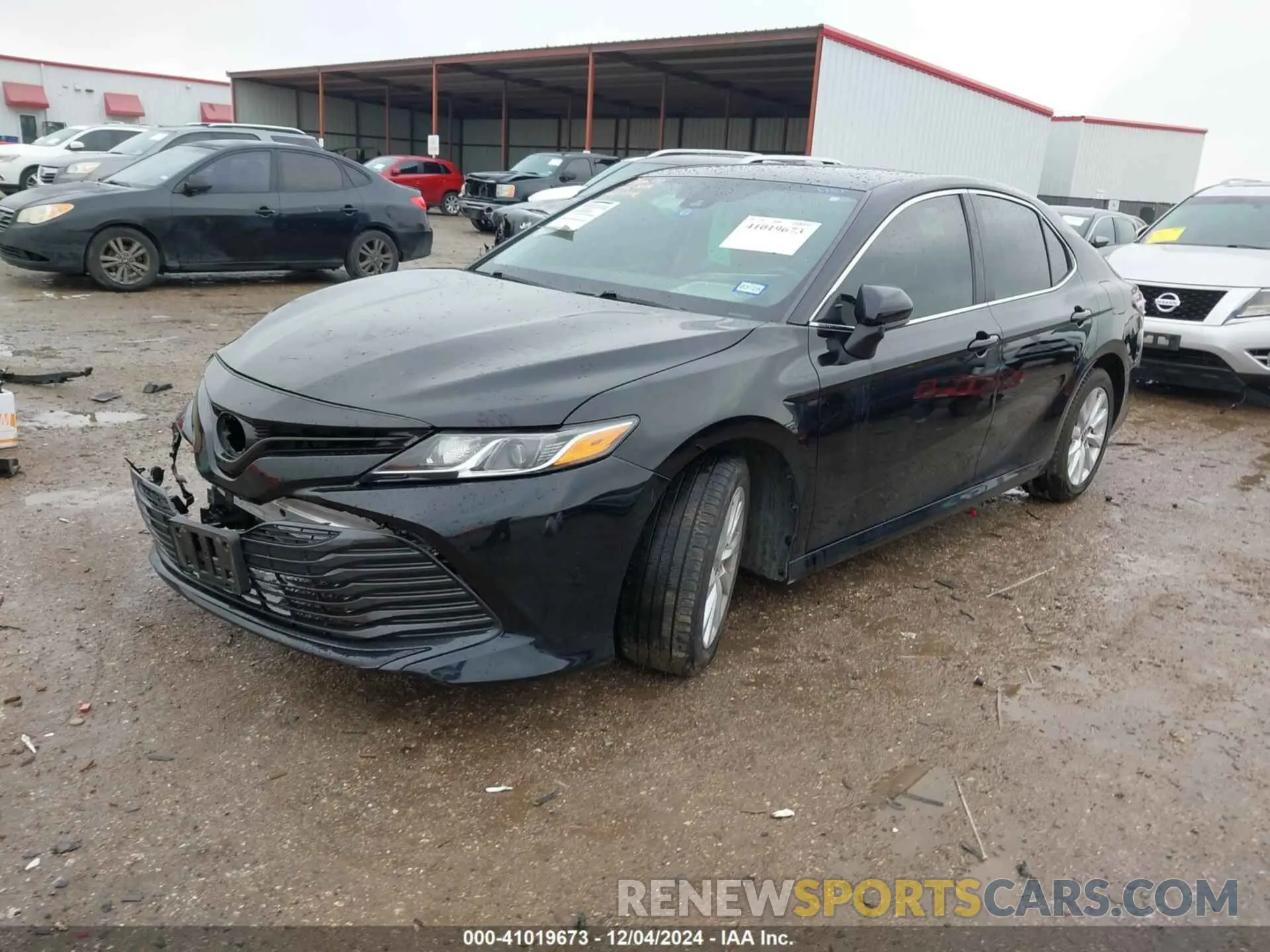 2 fotografías del automóvil dañado 4T1C11AK9LU363387 TOYOTA CAMRY 2020